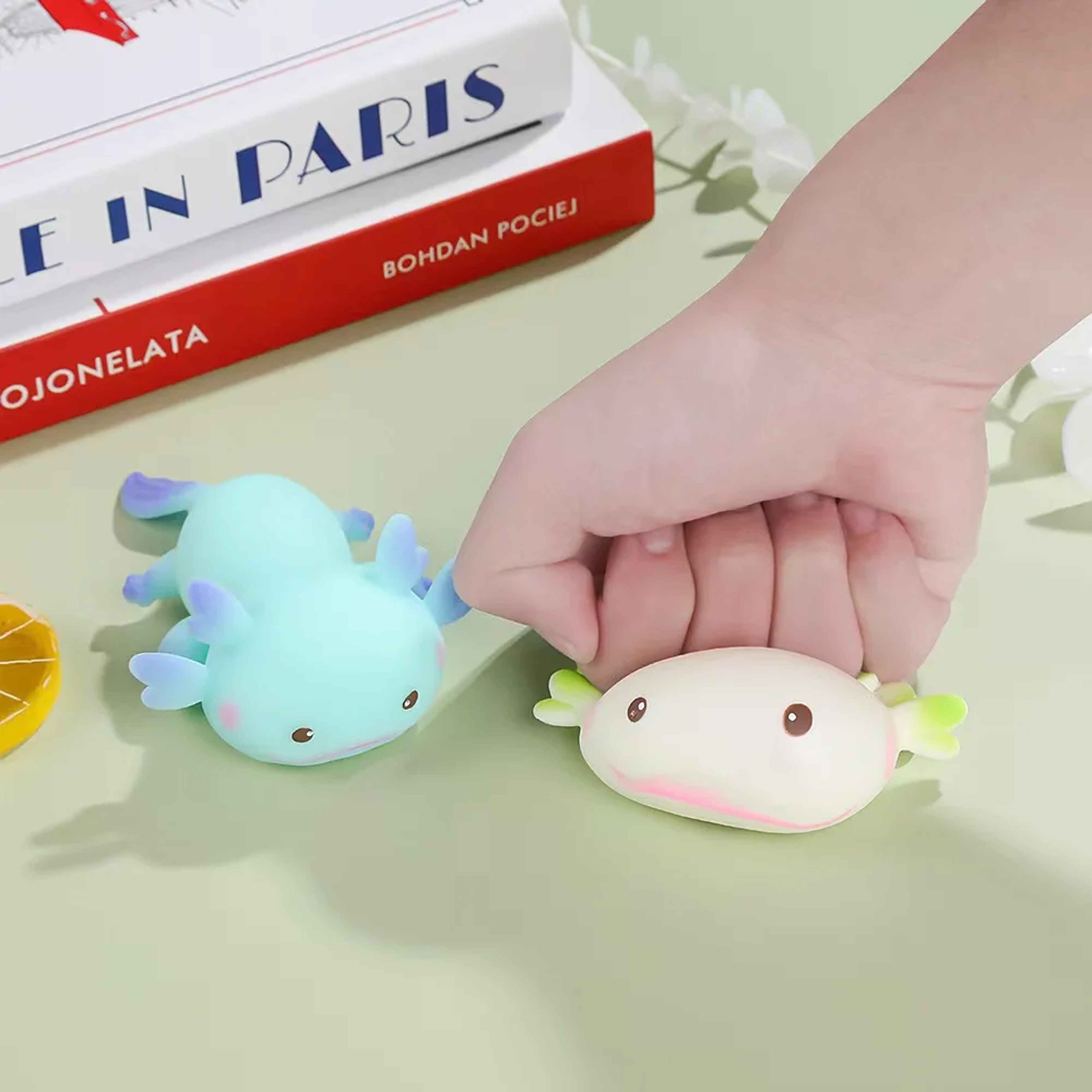 Axolotl Squishy Stress Relief Toy Slow Rebound Sensory Fidget for Kids & Adults – view 3