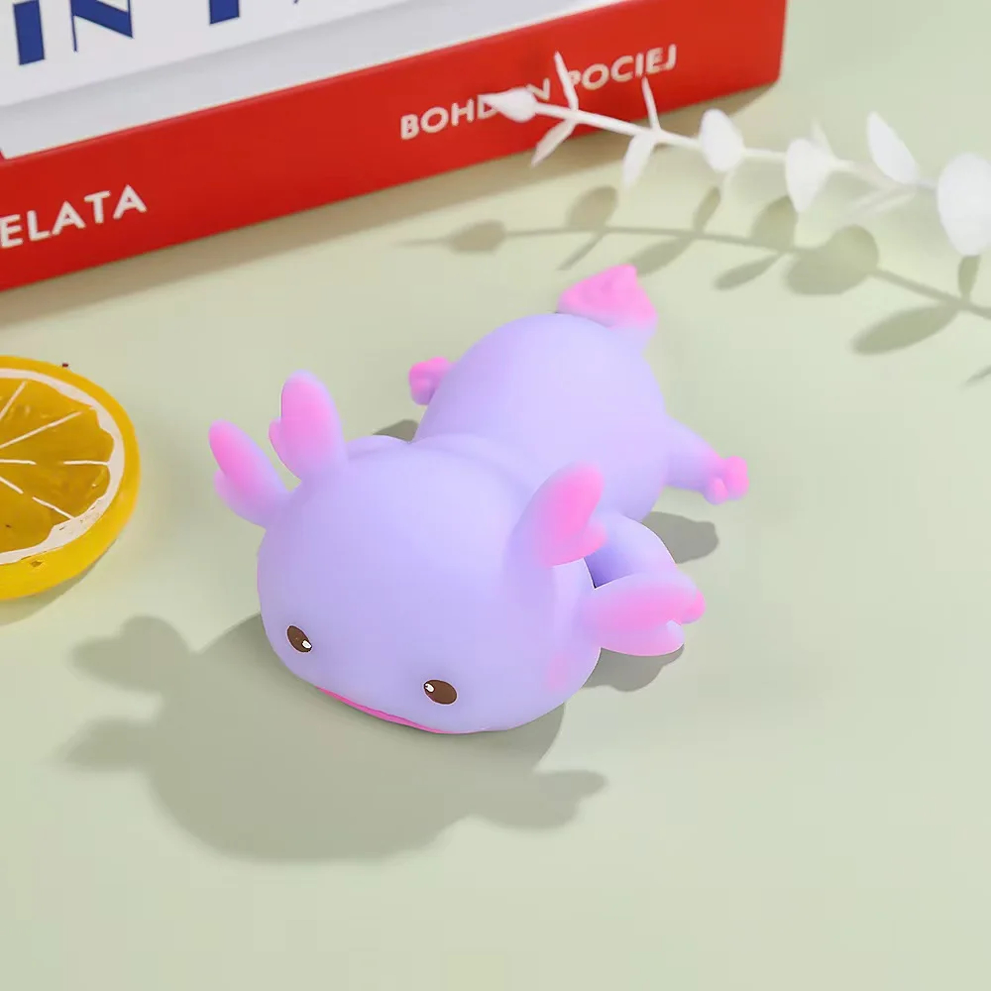 Axolotl Squishy Stress Relief Toy Slow Rebound Sensory Fidget for Kids & Adults – view 7