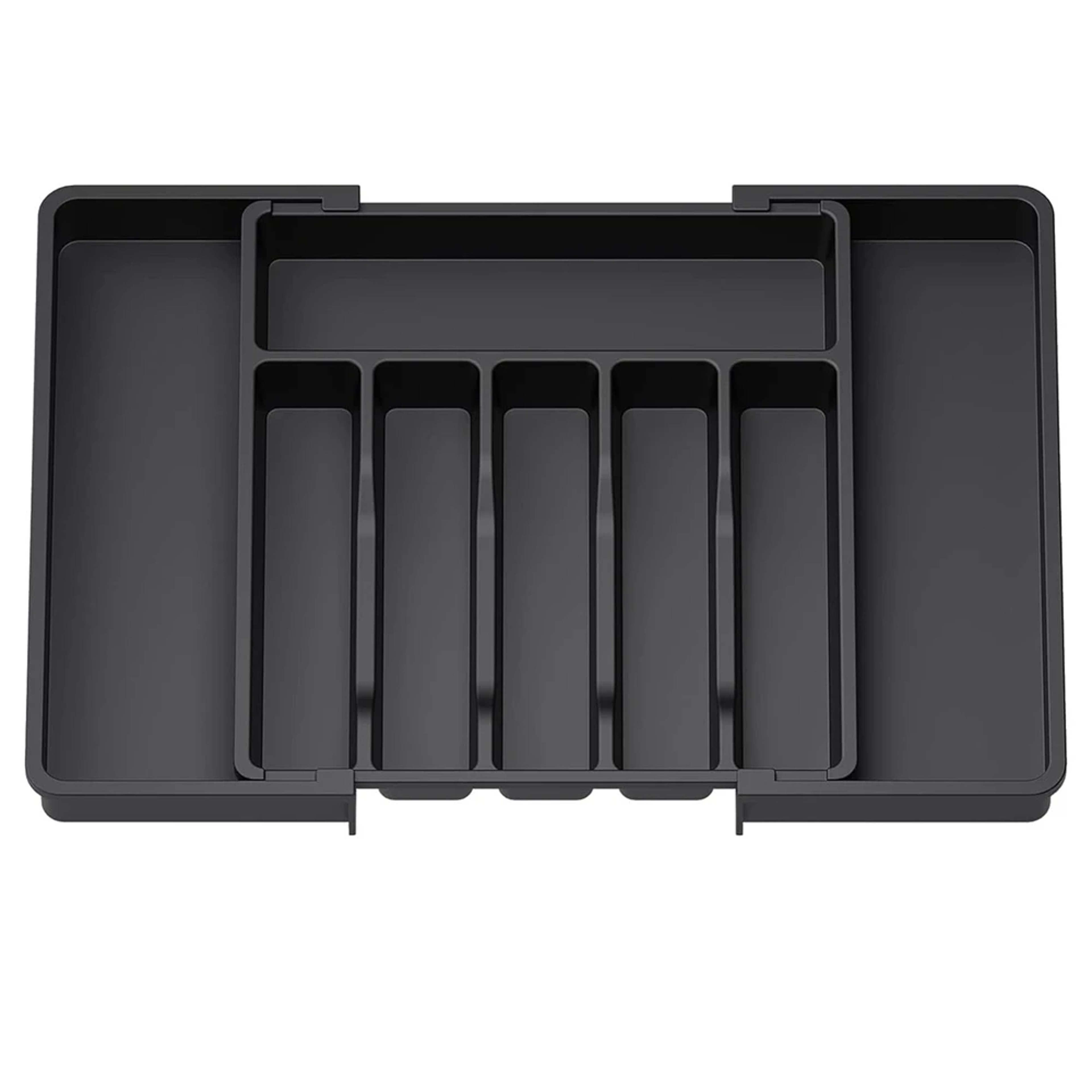 Adjustable Expandable Utensil Drawer Organizer Tray Kitchen Flatware  Silverware Storage 6