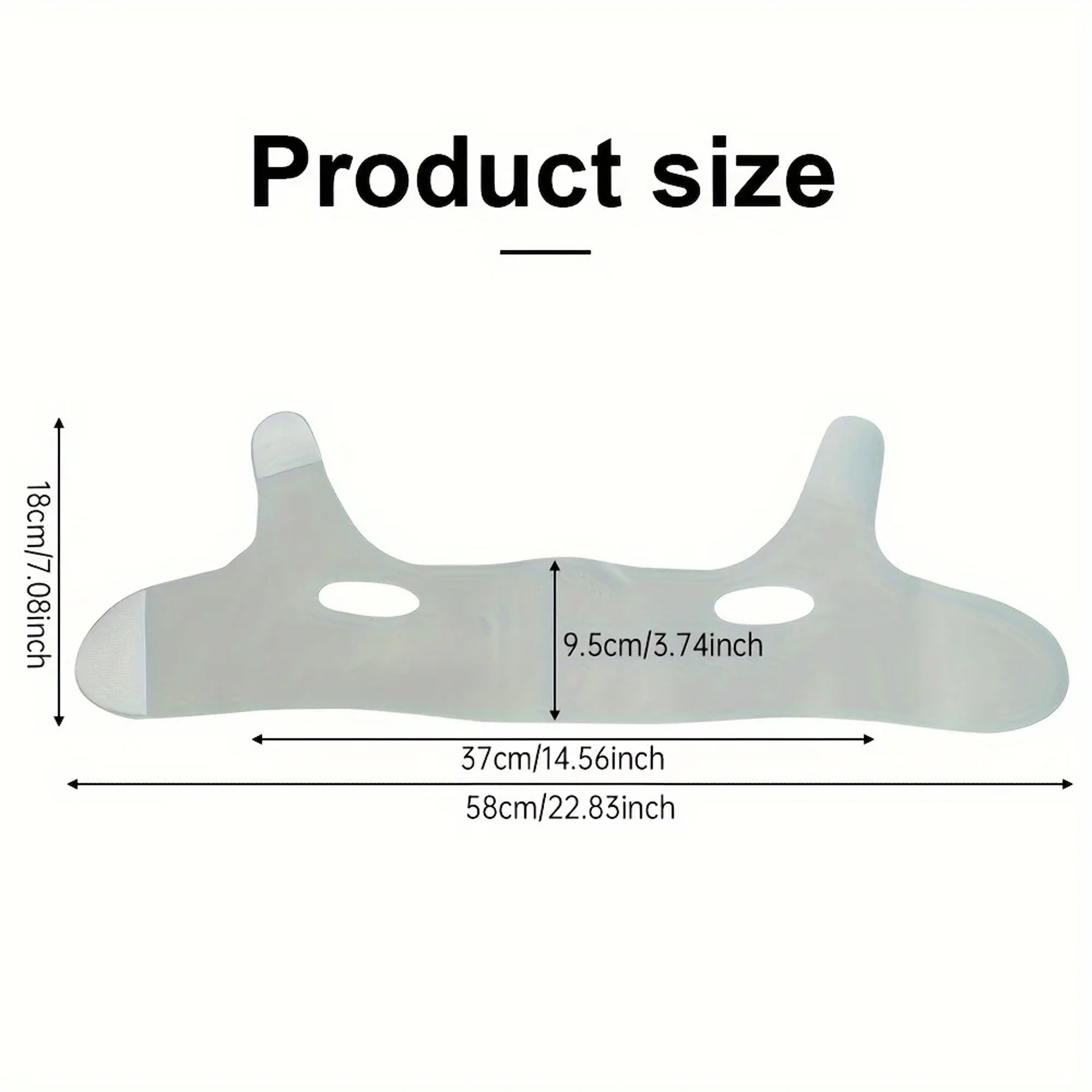 Line Face Slimming Bandage Adjustable Chin Lift Strap for Jawline Contouring – view 5
