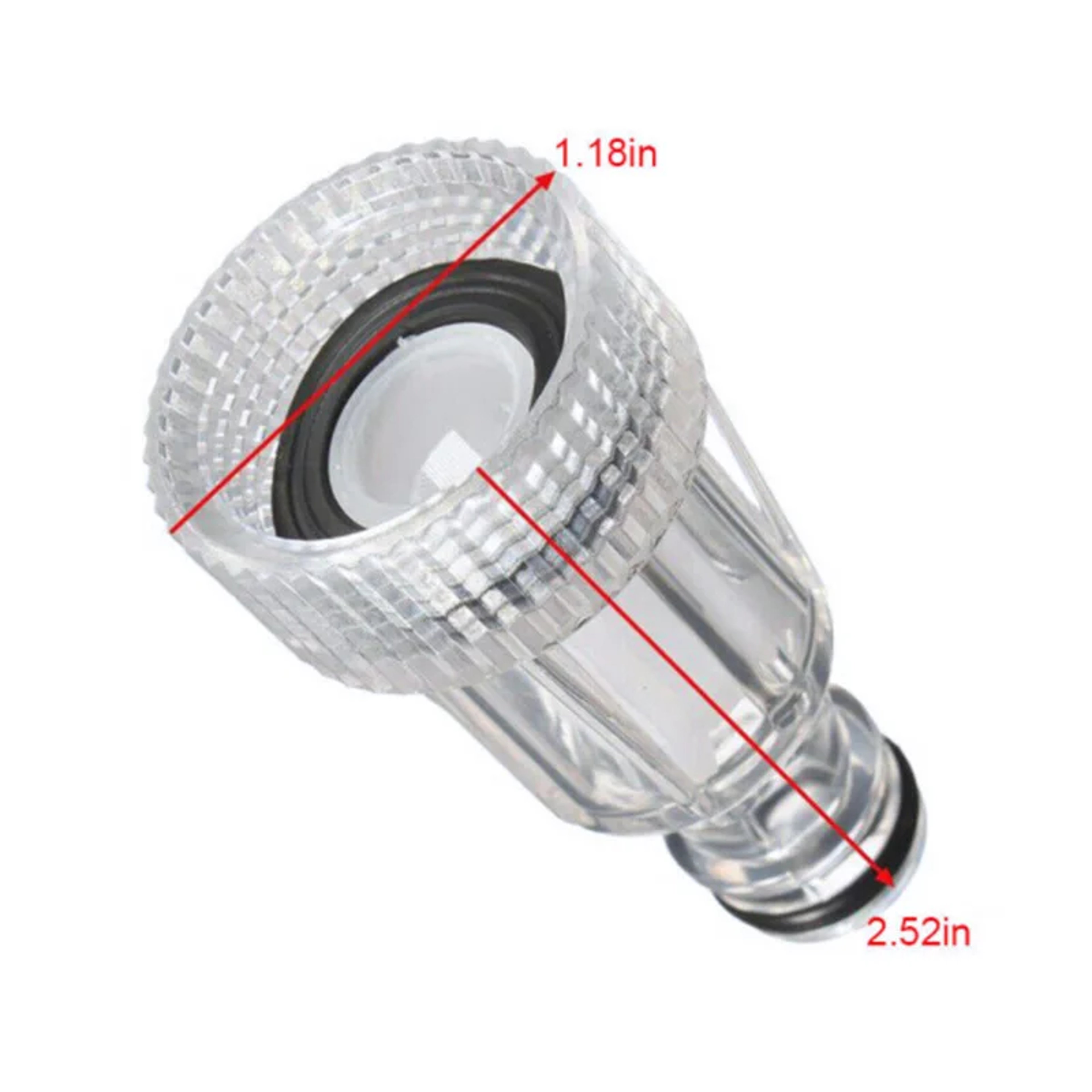 AquaGuard Pressure Washer Water Filter Connector For Garden Hose  Pump Protection 4