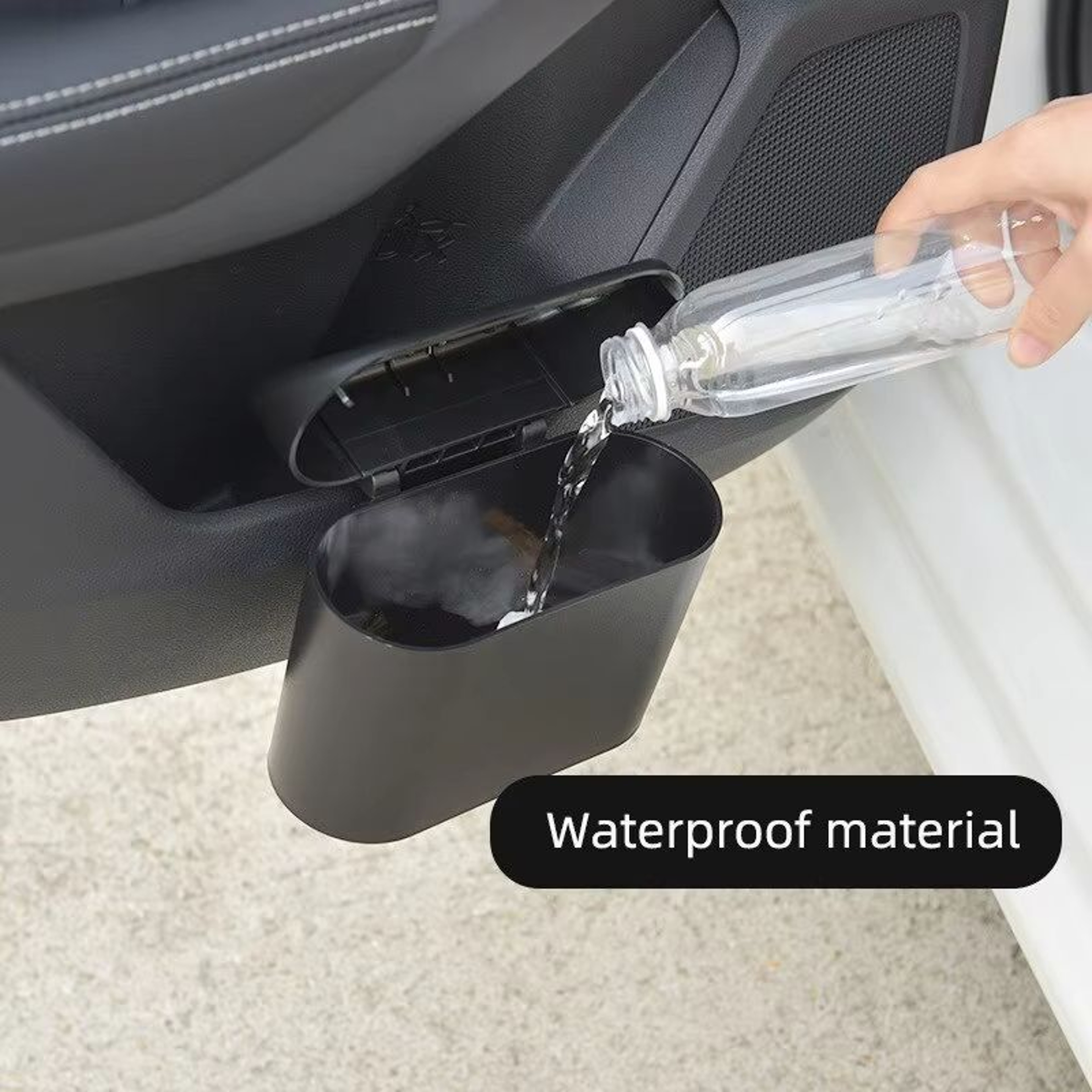 Space Saving Vehicle Garbage Storage Box  Organizer 7