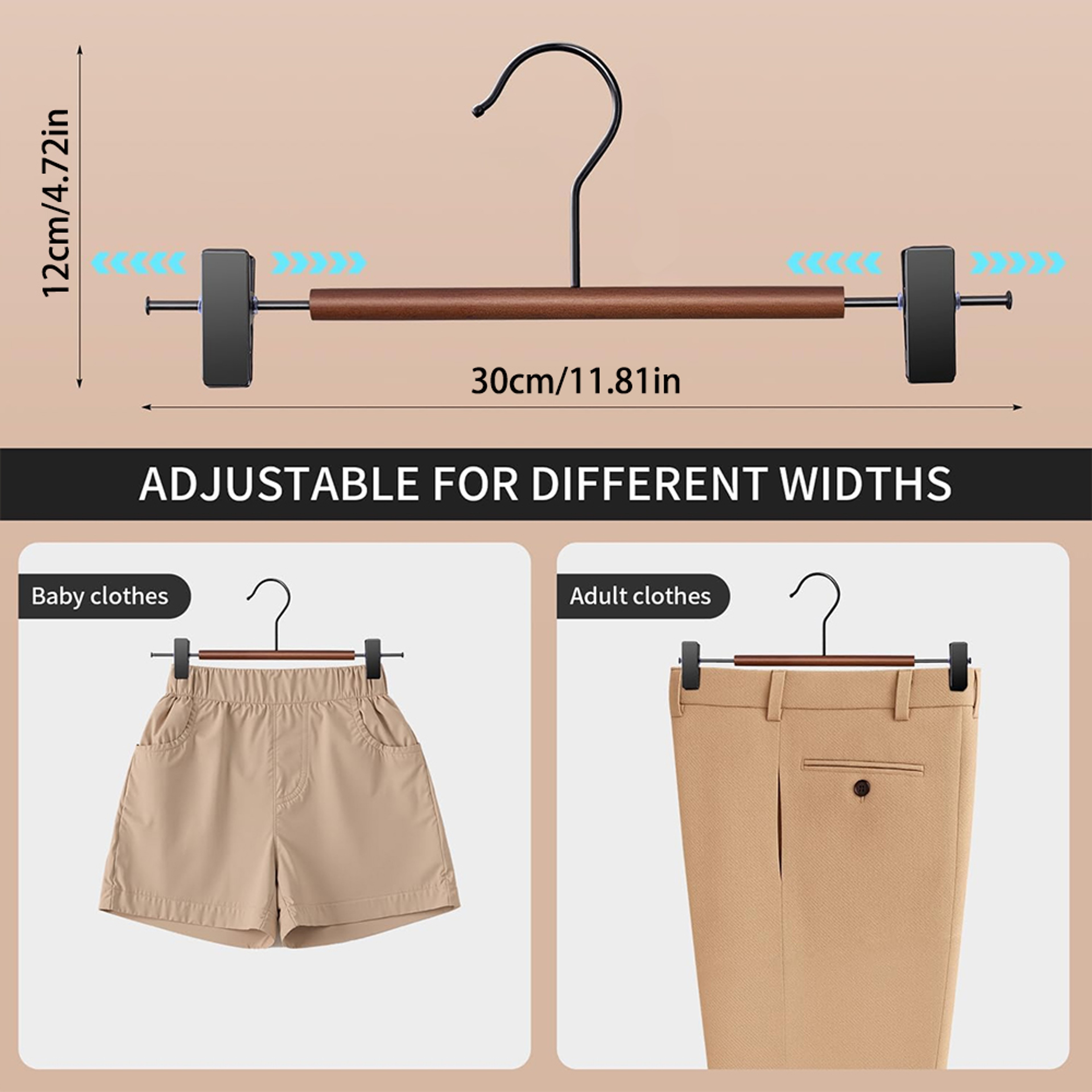 Portable Home Clothes Hanger New Clothes Drying Rack Multi Purpose Clothes And Pants Hooks For Apar 6