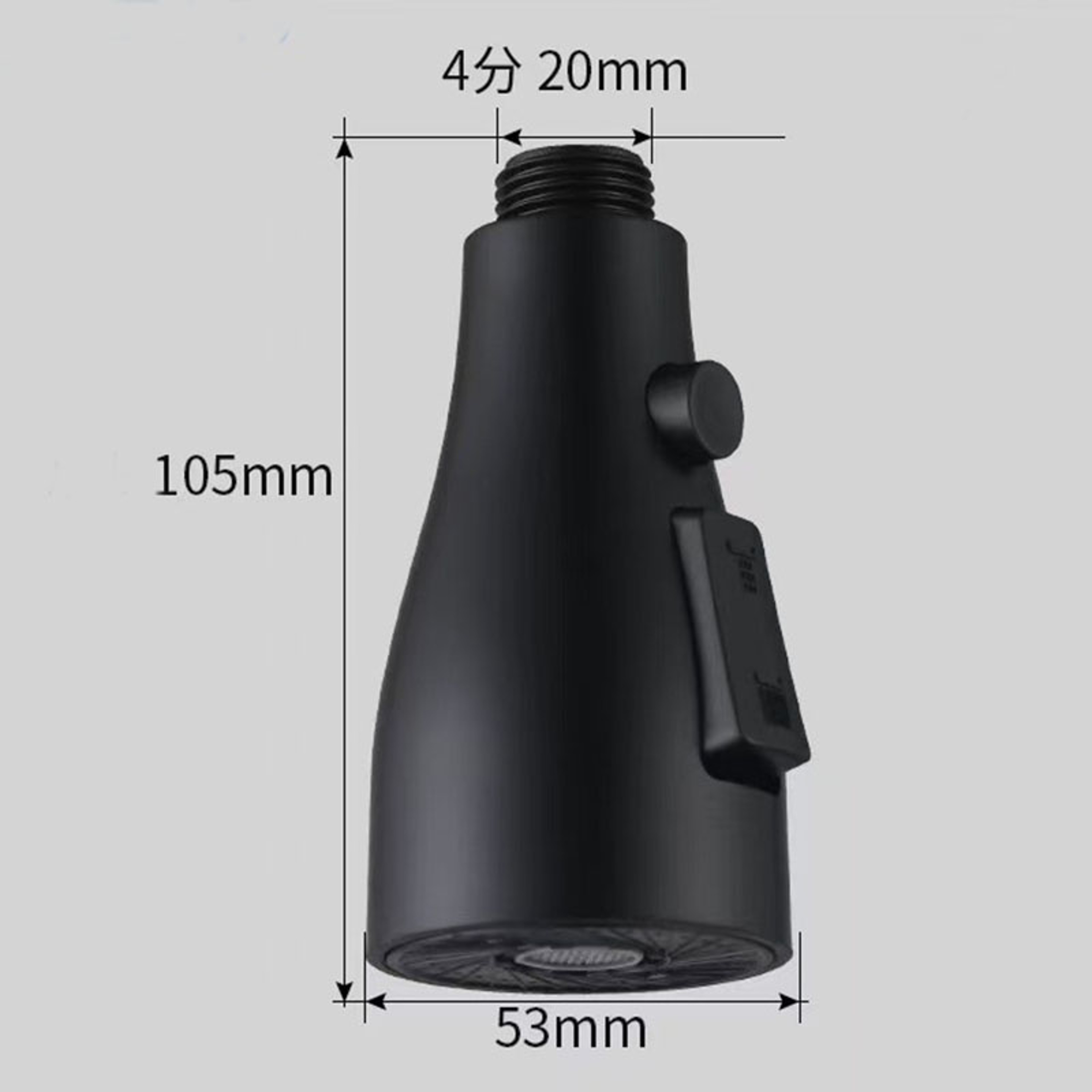 Kitchen Faucet Sprayer Nozzle Modes Replace Bathroom Basin Sink Shower Spray Head Connection 6