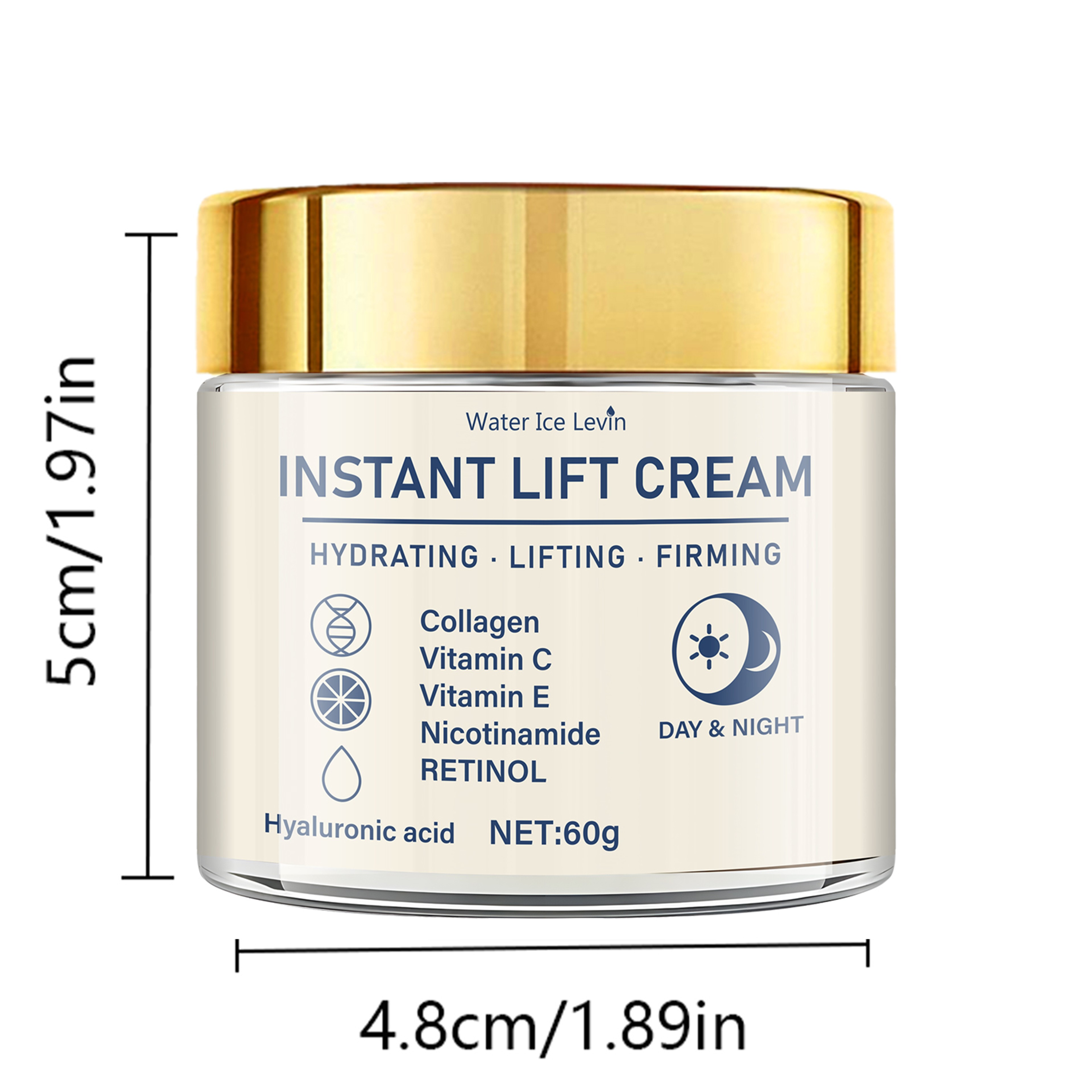 Hyaluronic Acid Facial Firming Lifting Cream Retinol For Moisturizing Skin Suitable For Any Skin Fi 5