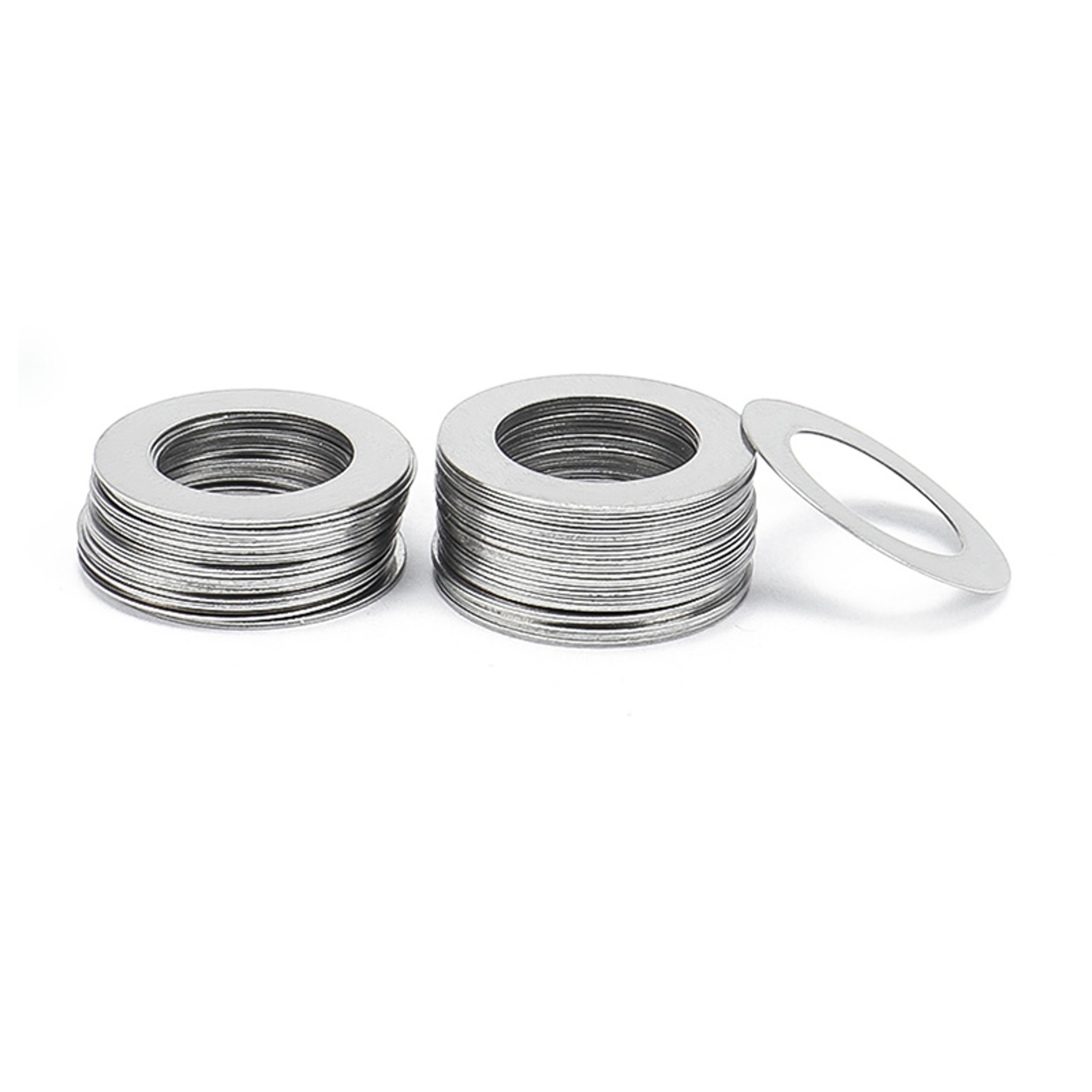 Stainless Steel Shim Gasket Set, Ultra Thin Flat Washers, Precision Adjusting Spacer Shims for Mechanical Repair – view 4