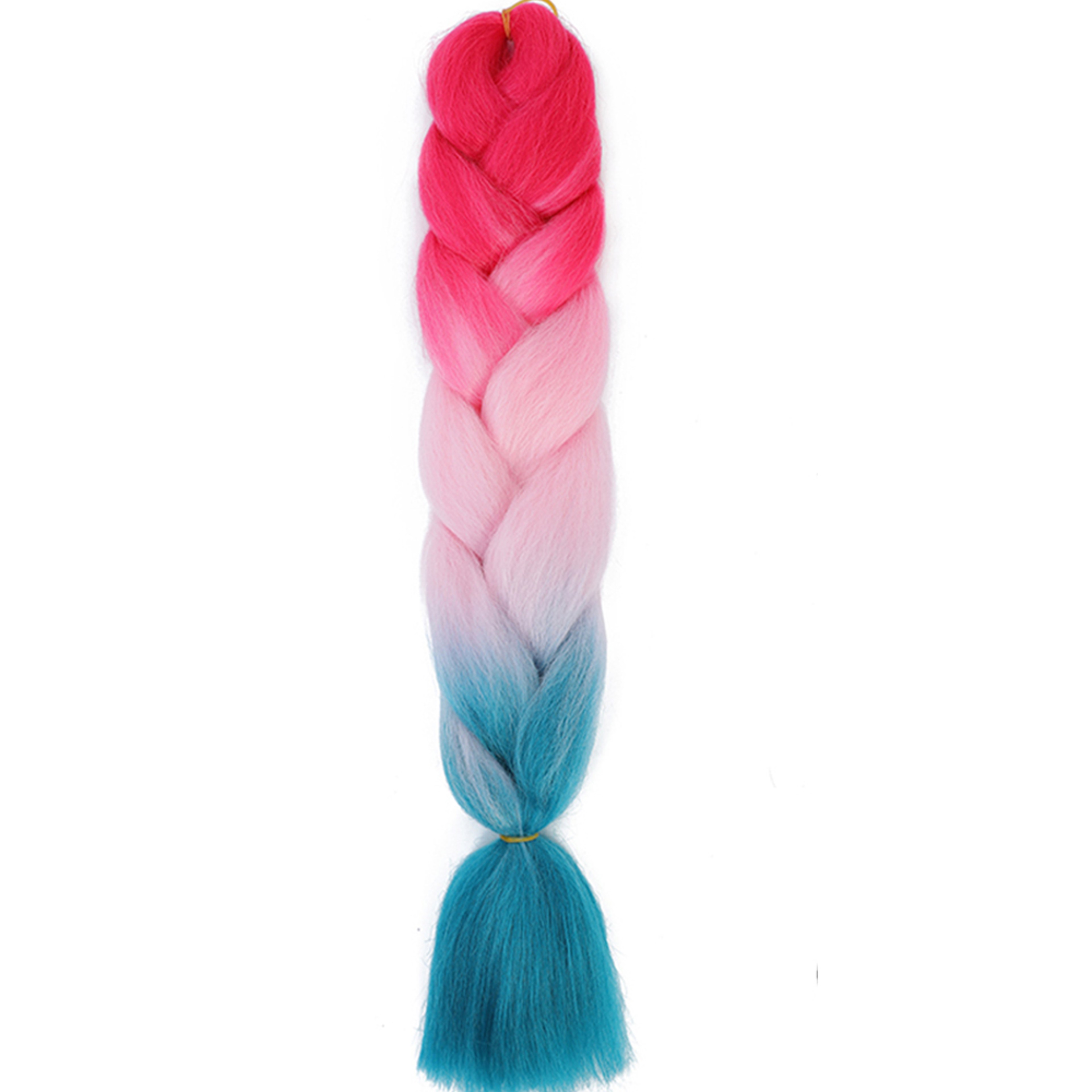 Jumbo Braids Extensions Synthetic Braiding Hair Kanekalon Afro Ombre Color Hair for Kids Children Crochet Twist Braid – view 42