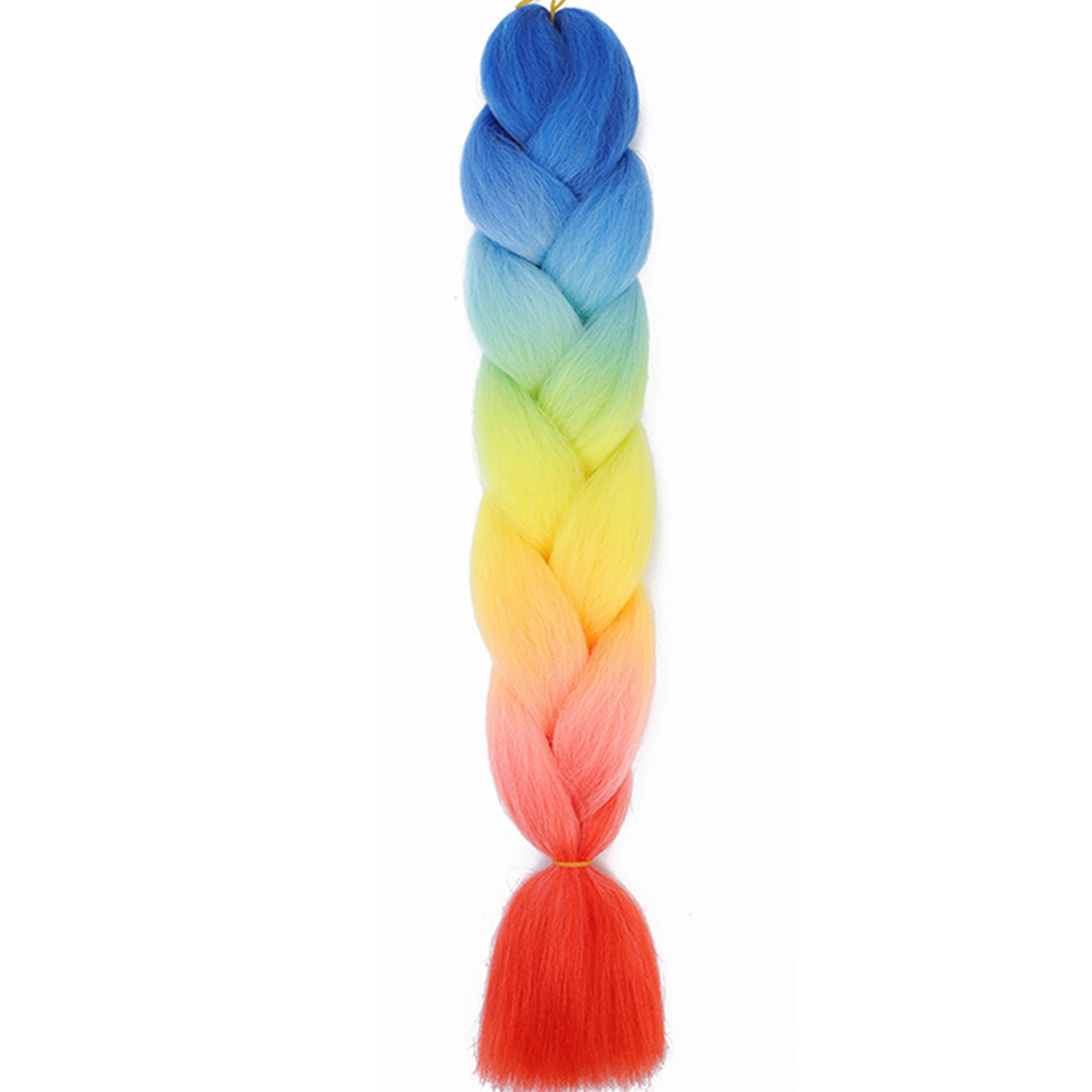 Jumbo Braids Extensions Synthetic Braiding Hair Kanekalon Afro Ombre Color Hair for Kids Children Crochet Twist Braid – view 52