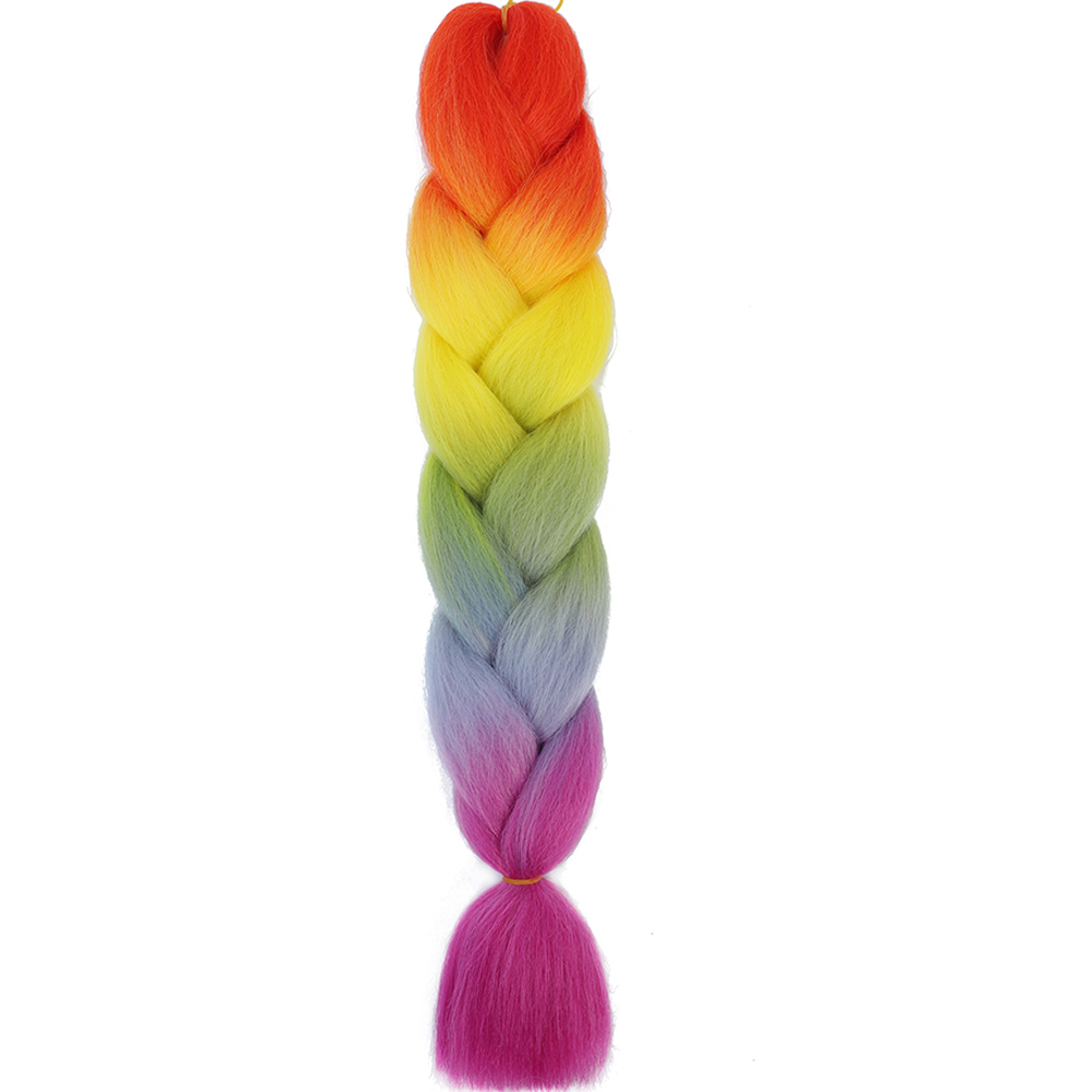 Jumbo Braids Extensions Synthetic Braiding Hair Kanekalon Afro Ombre Color Hair for Kids Children Crochet Twist Braid – view 55
