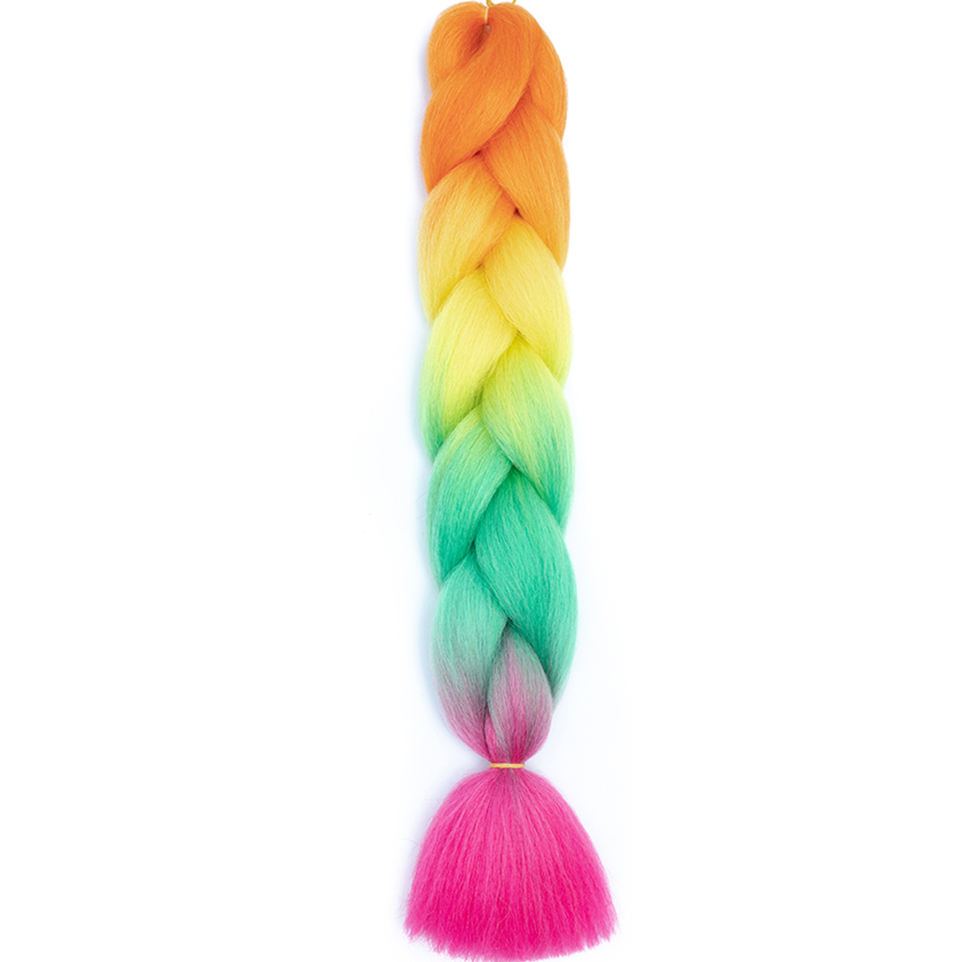 Jumbo Braids Extensions Synthetic Braiding Hair Kanekalon Afro Ombre Color Hair for Kids Children Crochet Twist Braid – view 58