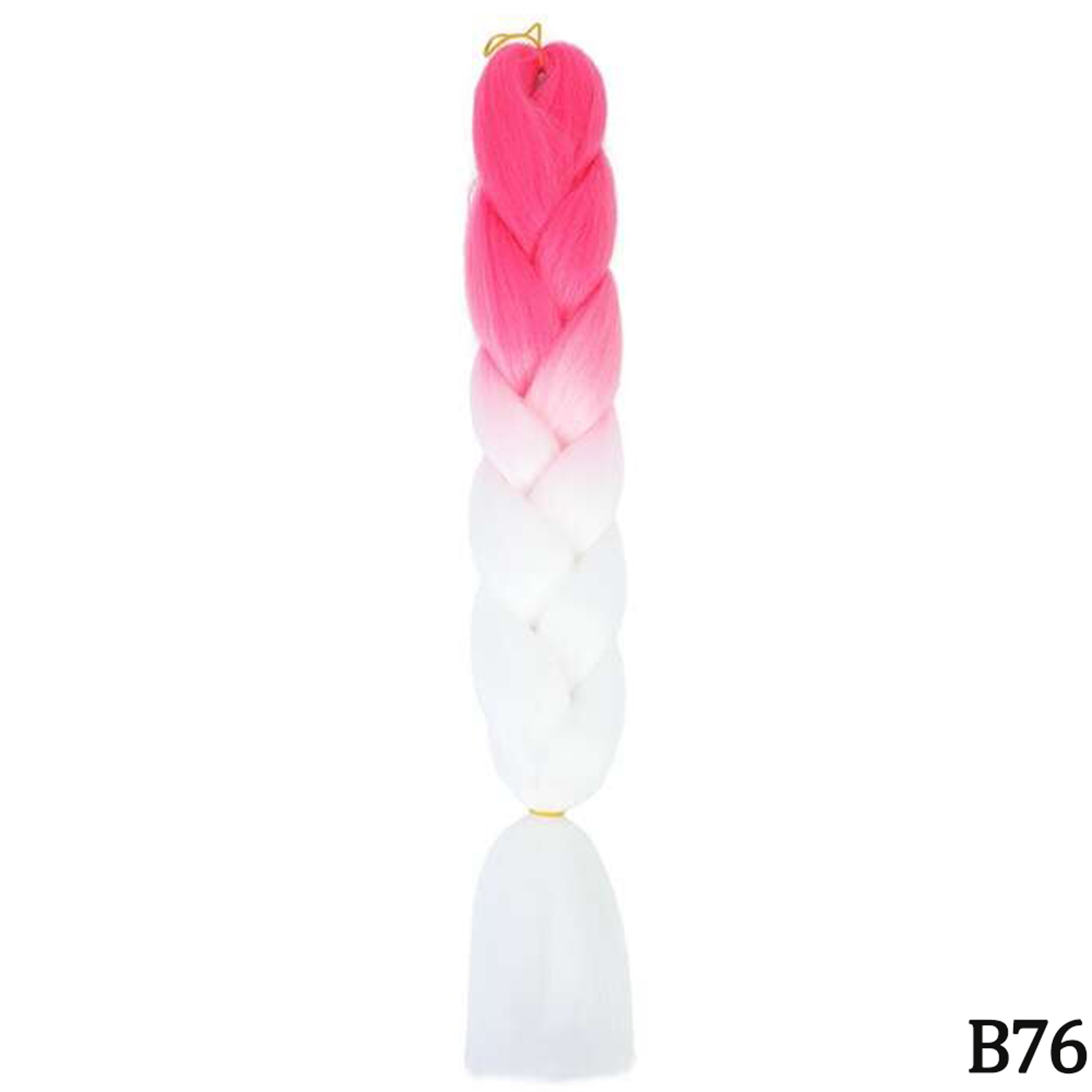 Jumbo Braids Extensions Synthetic Braiding Hair Kanekalon Afro Ombre Color Hair for Kids Children Crochet Twist Braid – view 108