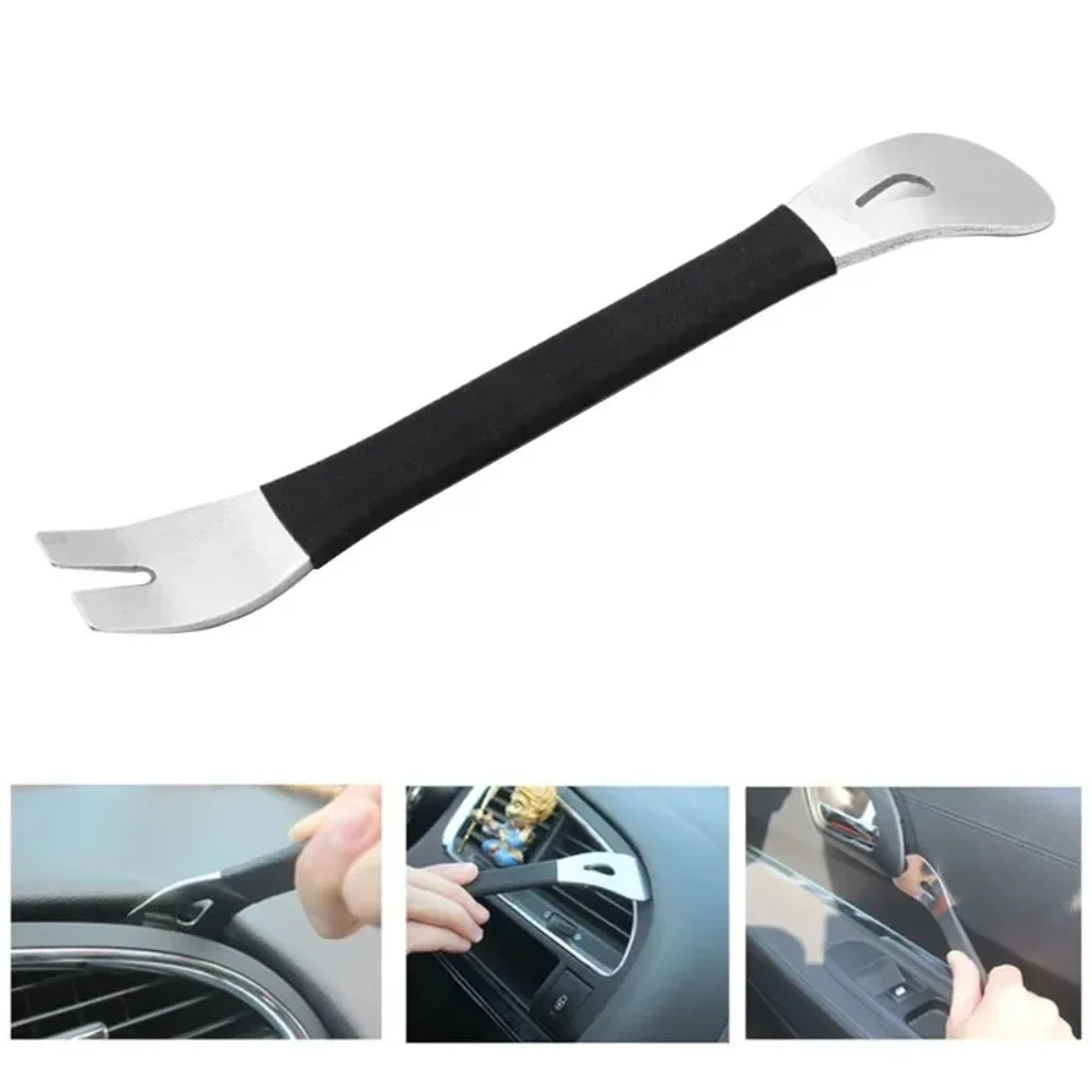 Precision Stainless Steel Car Trim Removal Pry Tool For Door Panels Dashboard  Navigation Console 4