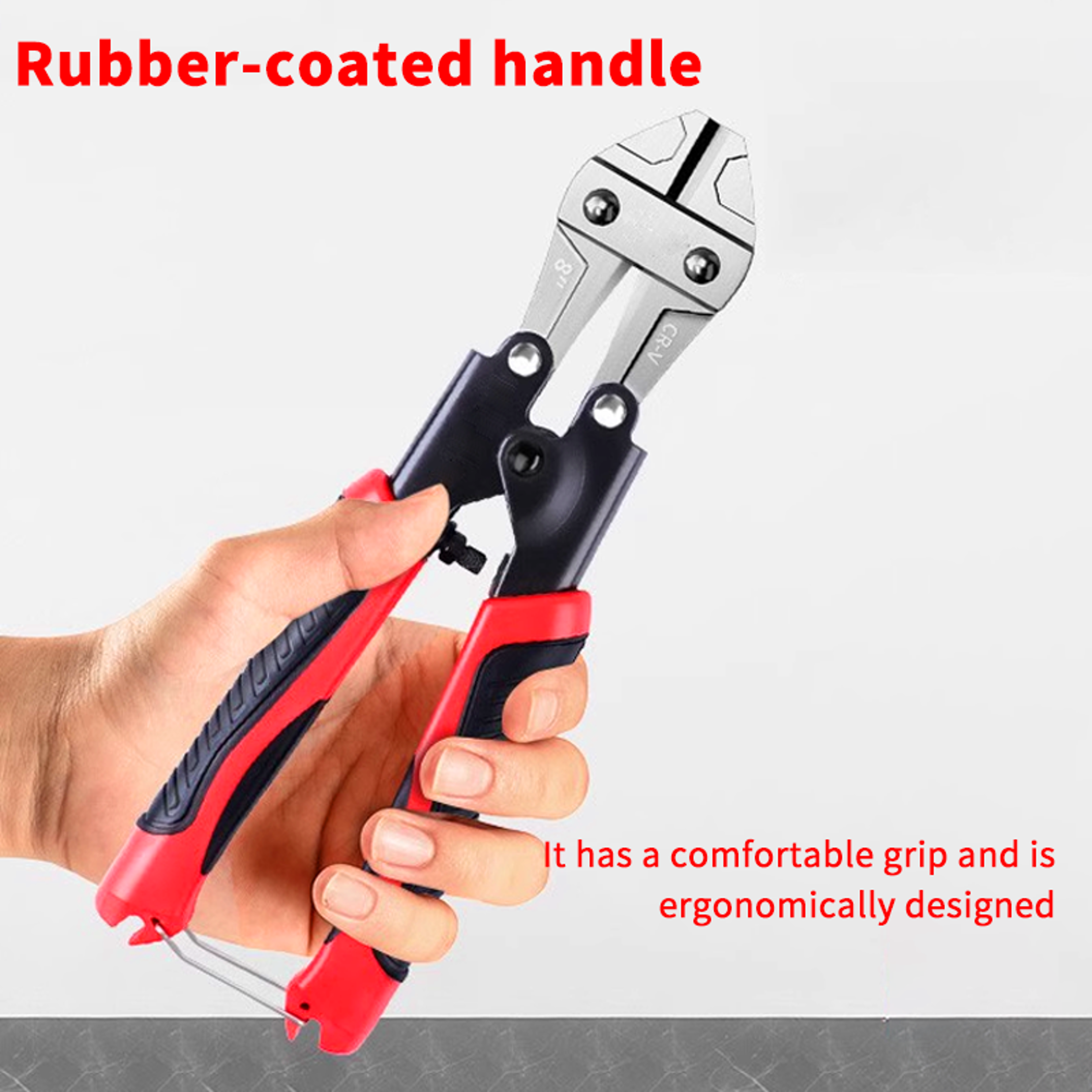 Premium Compact Mini Bolt Cutter Chrome Vanadium Steel Heavy Duty Wire Cutter Tool 5