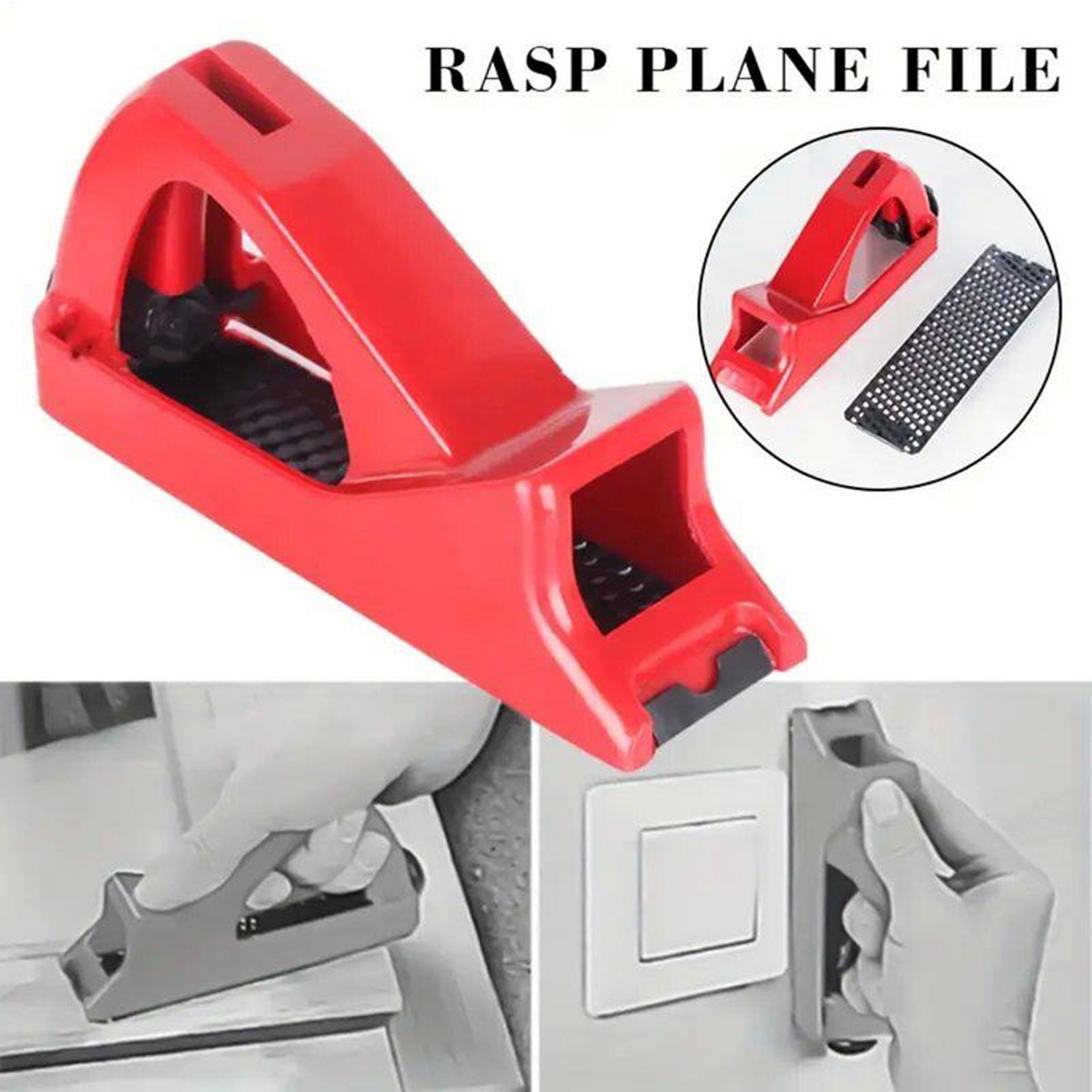 Precision Gypsum Board Planer  Drywall Edge Finishing Tool Durable Wallboard Rasp Trimmer For Smoot 1