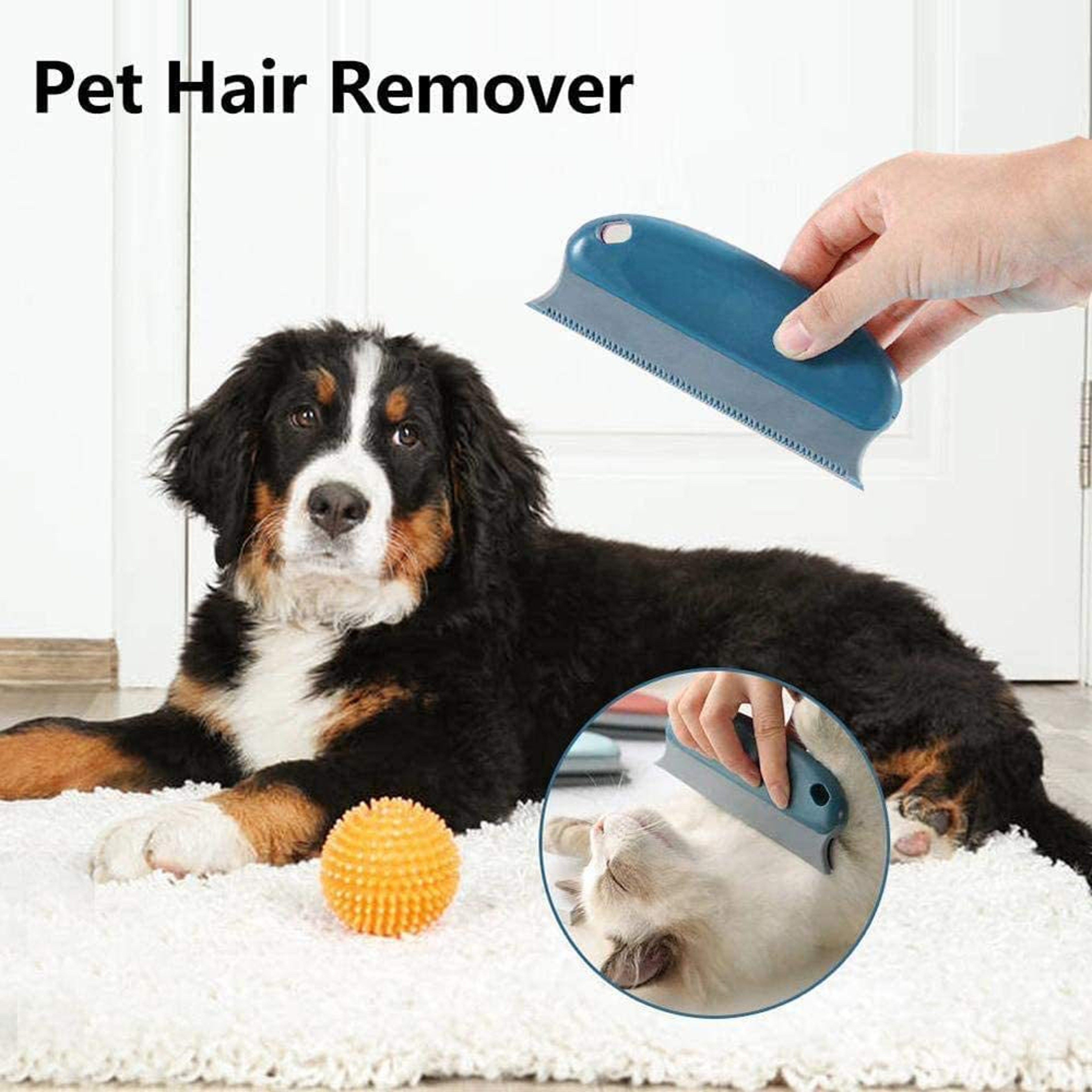 Premium Pet Fur Remover  Fabric Lint Brush Gentle Portable Hair Removal Tool For Clothes Sofa  Home 5