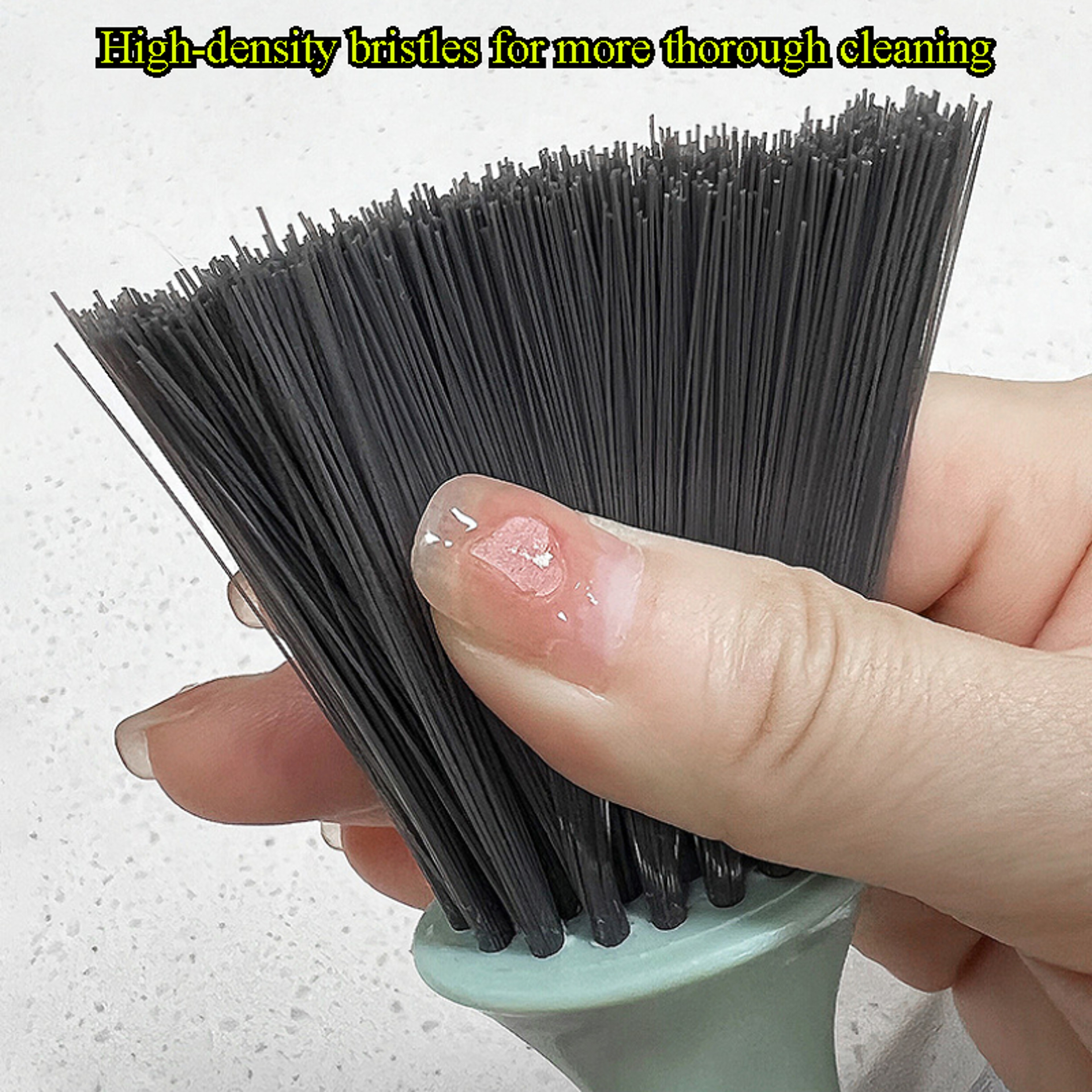 Mini Desktop Broom  Dustpan Set For Keyboard Desk  Table Cleaning 4