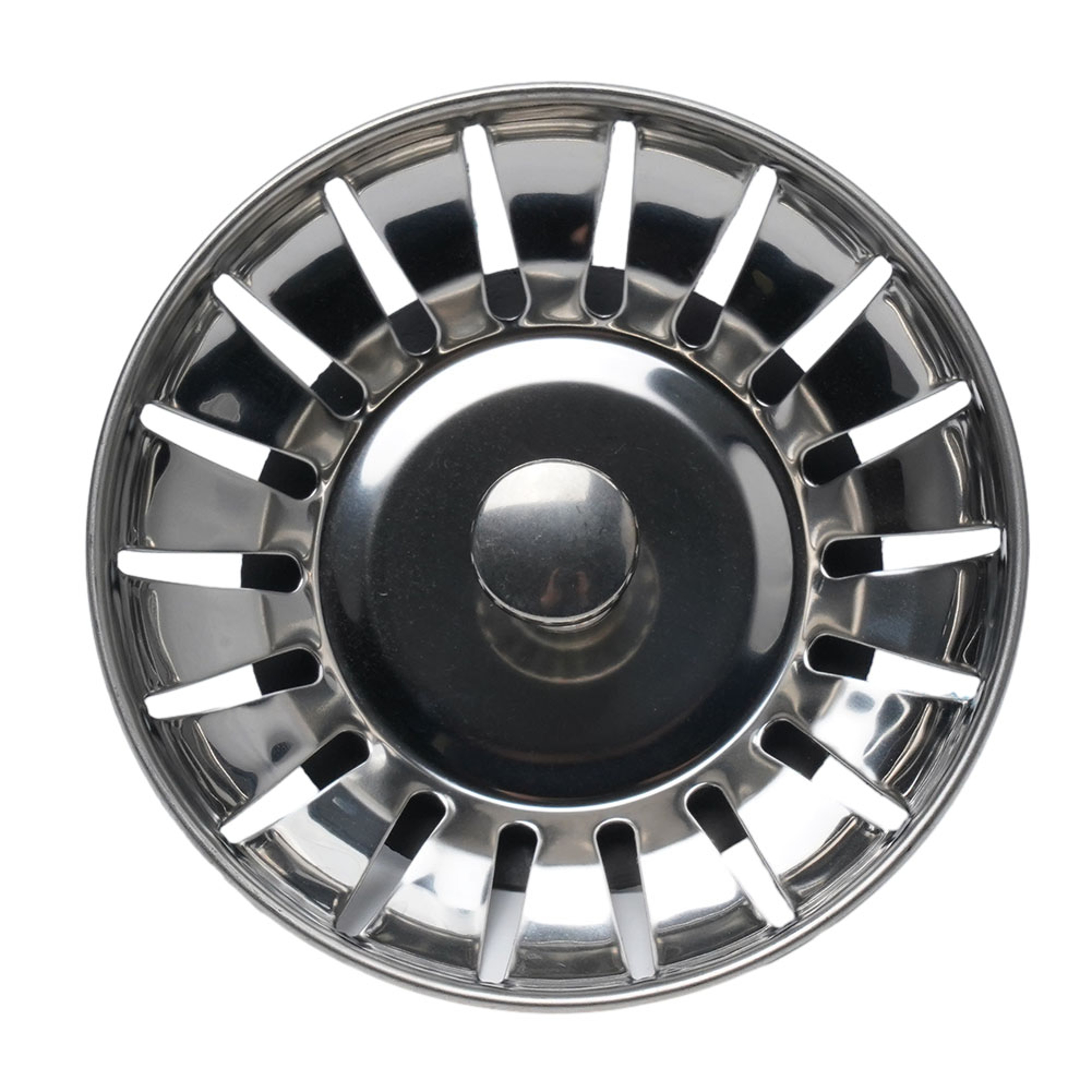 Premium Stainless Steel Kitchen Sink Strainer Drain Plug Basket – view 2