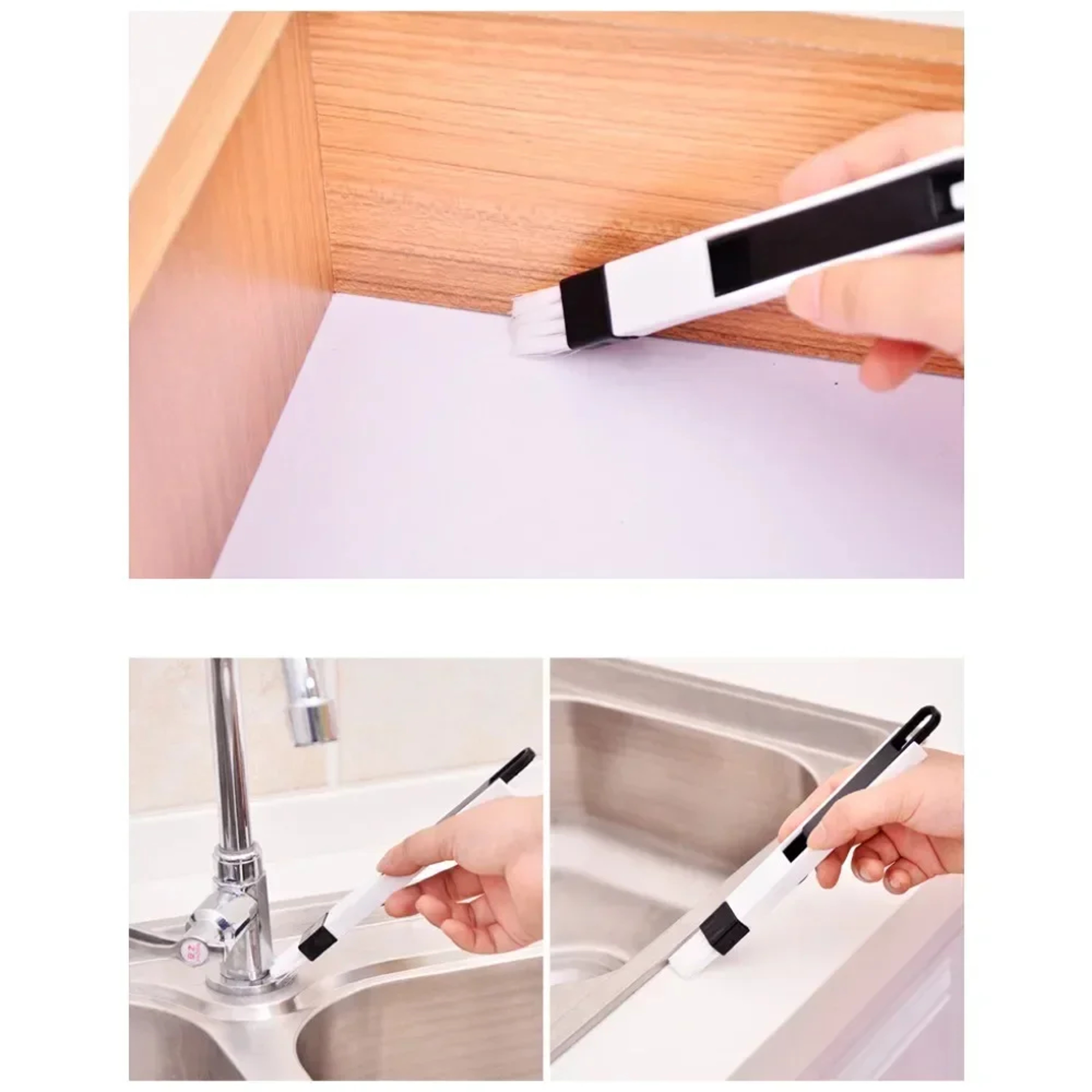 Dust Free Detail Cleaning Brush Set For Window Tracks Keyboard Gaps  Tight Crevices 2