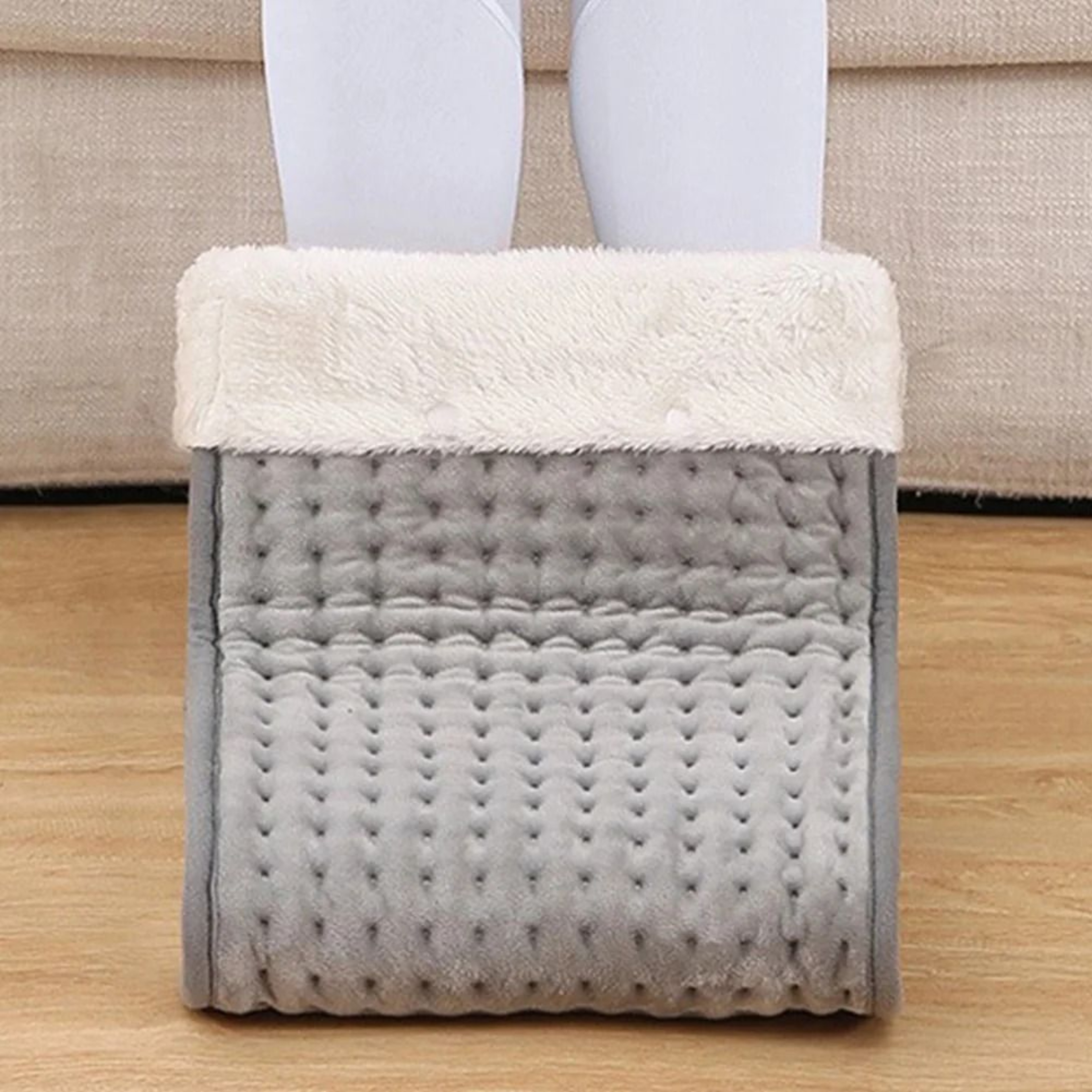 Electric Heated Foot Warmers Soft Feet Heating Pad 9 Gear Adjustable Temperature Electric Shoe Heat 1