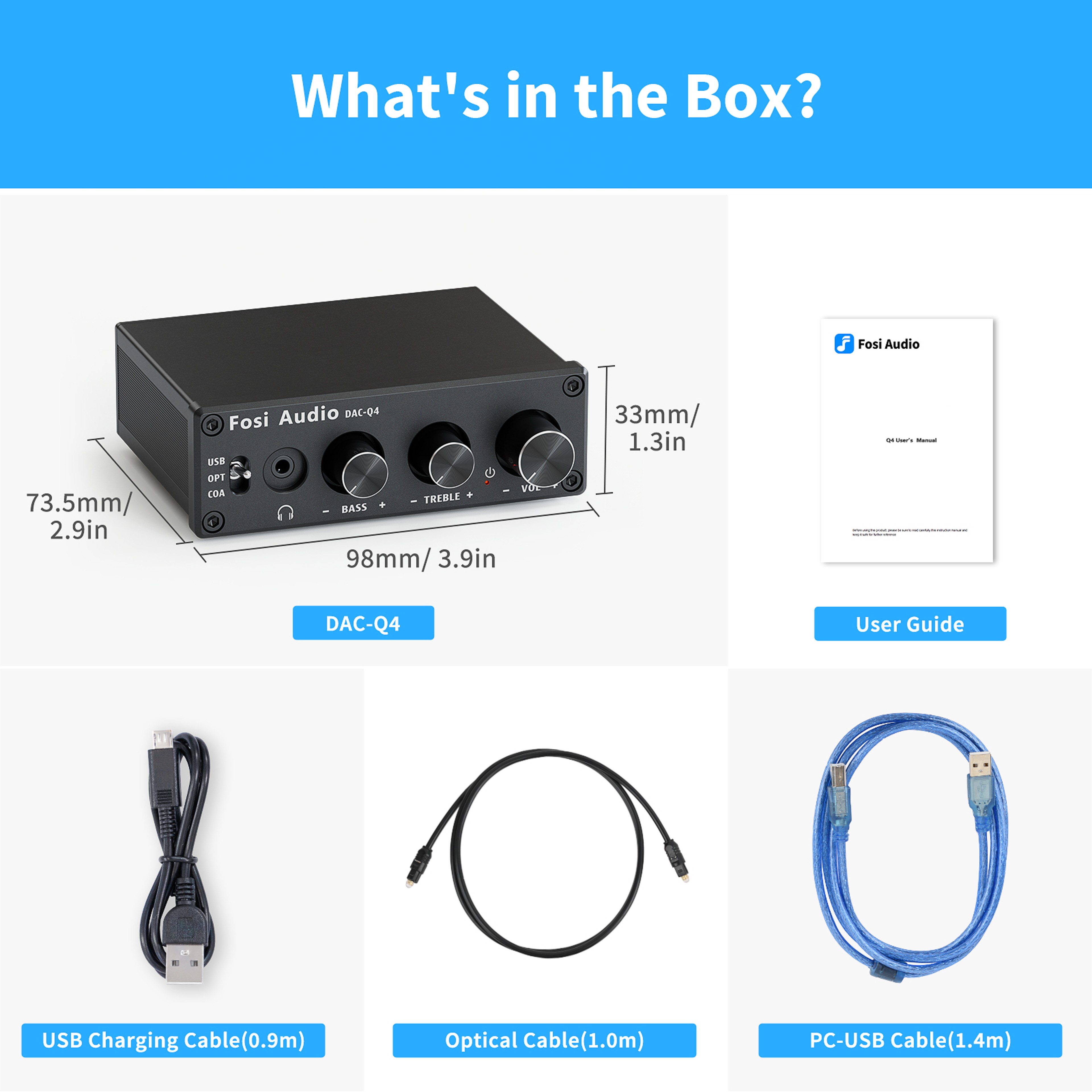 USB Gaming DAC  Headphone Audio Converter Adapter For Active Speakers 6