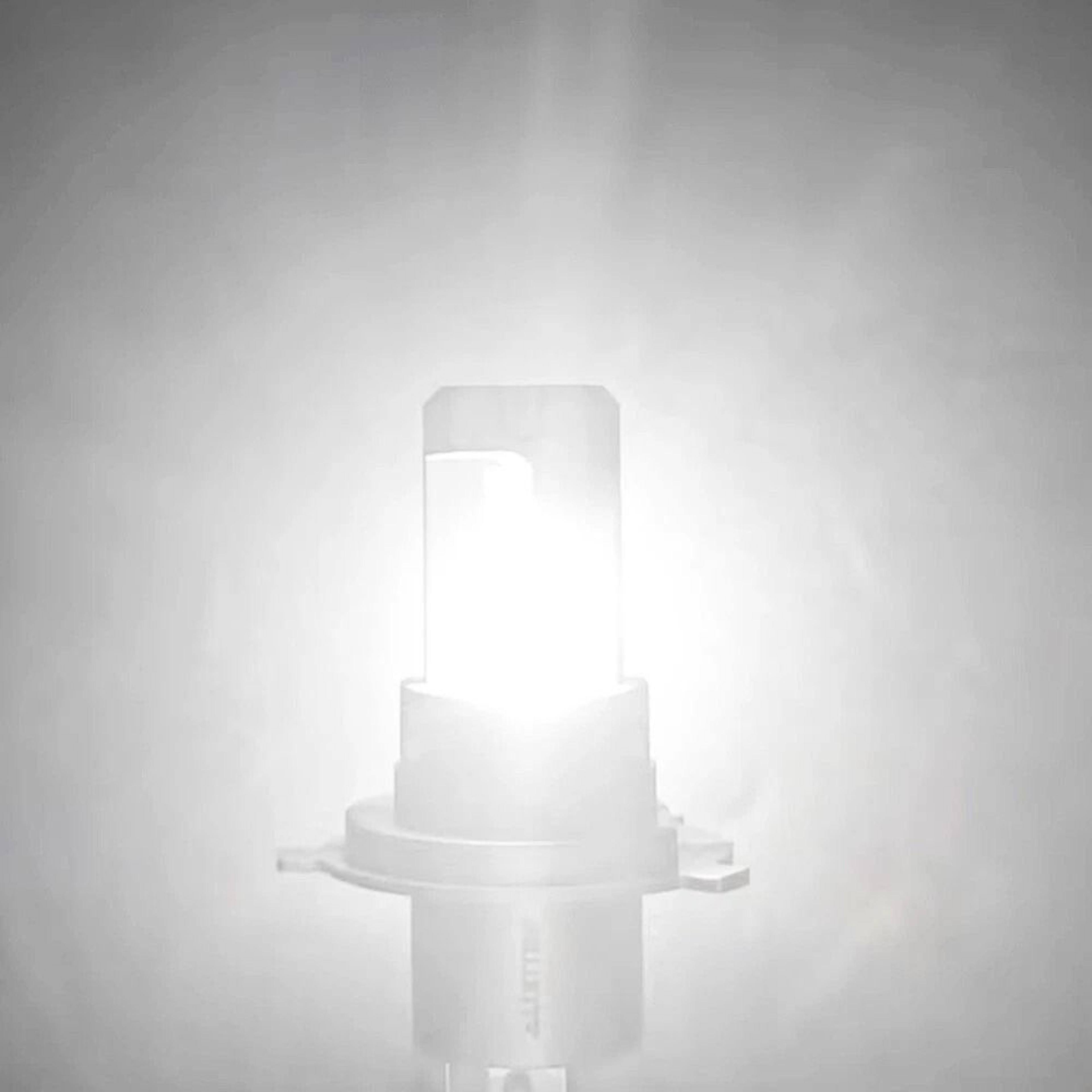 LED Headlight Kit Super Bright H4 Bulbs White Lumens Per Bulb 4