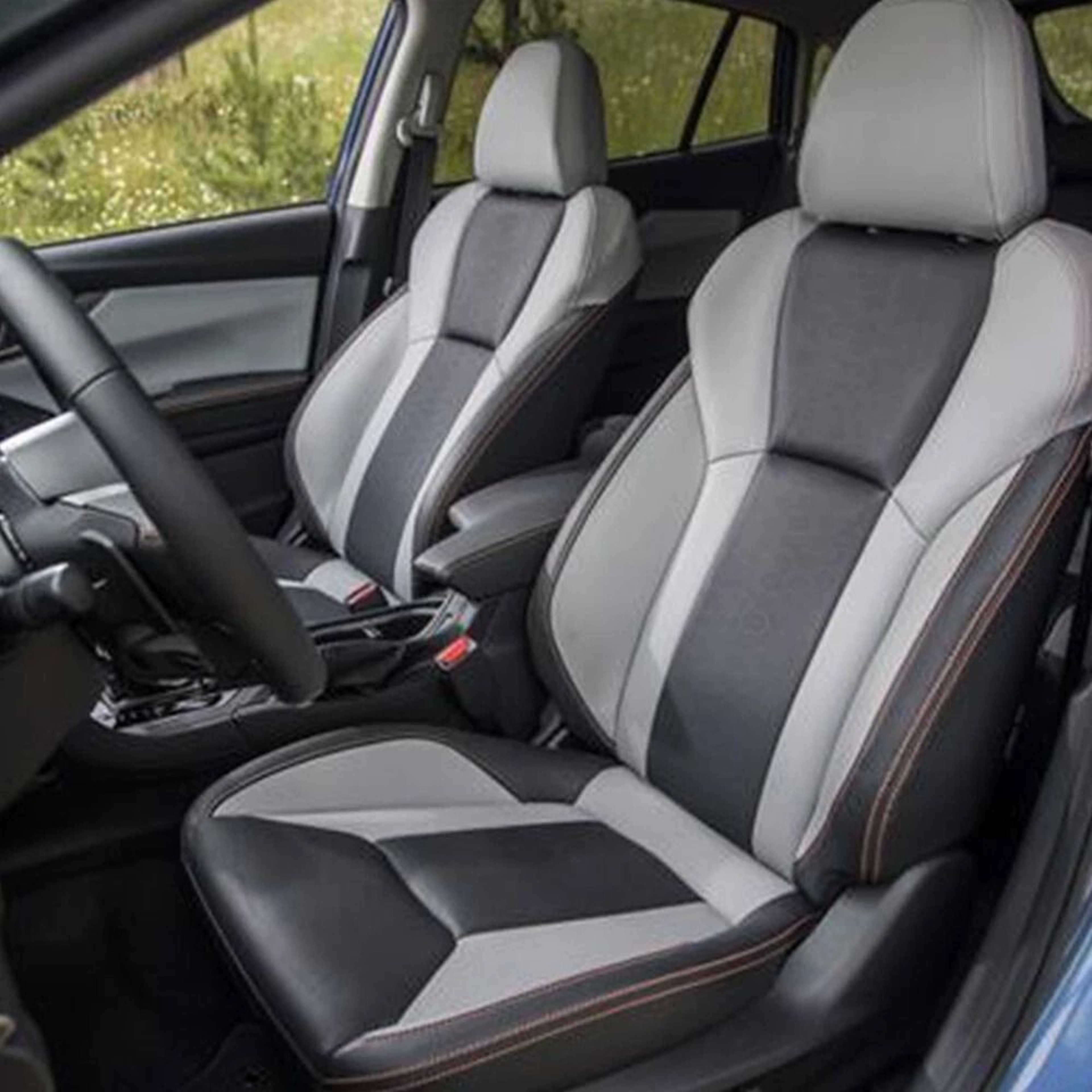 Leather Black Center Console Lid Durable Armrest Cover For Cars Microfiber Cushion Waterproof Easy  0