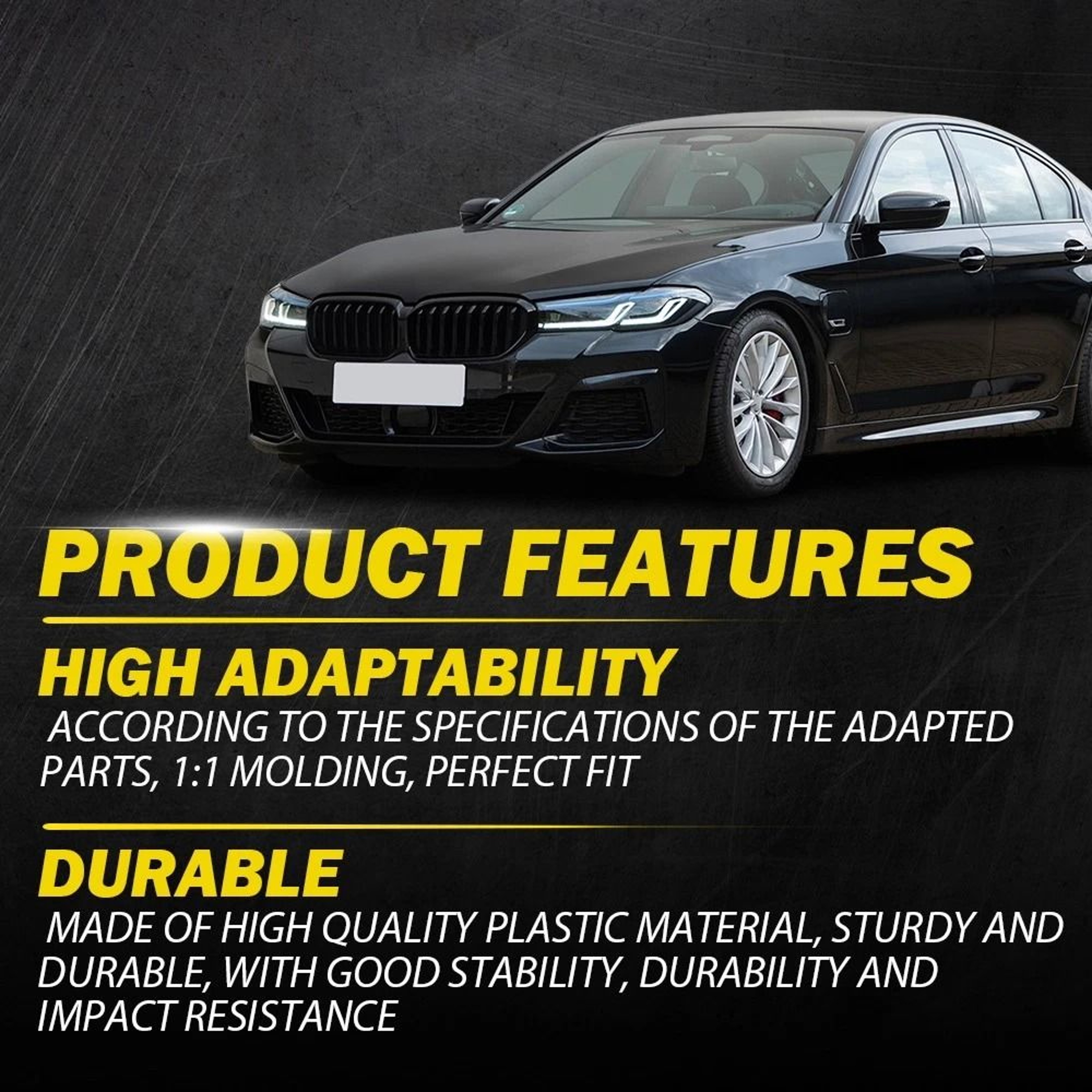 Interior Door Handle Pull Trim Cover Perfect Fitment Simple Installation For Vehicle Durability 6