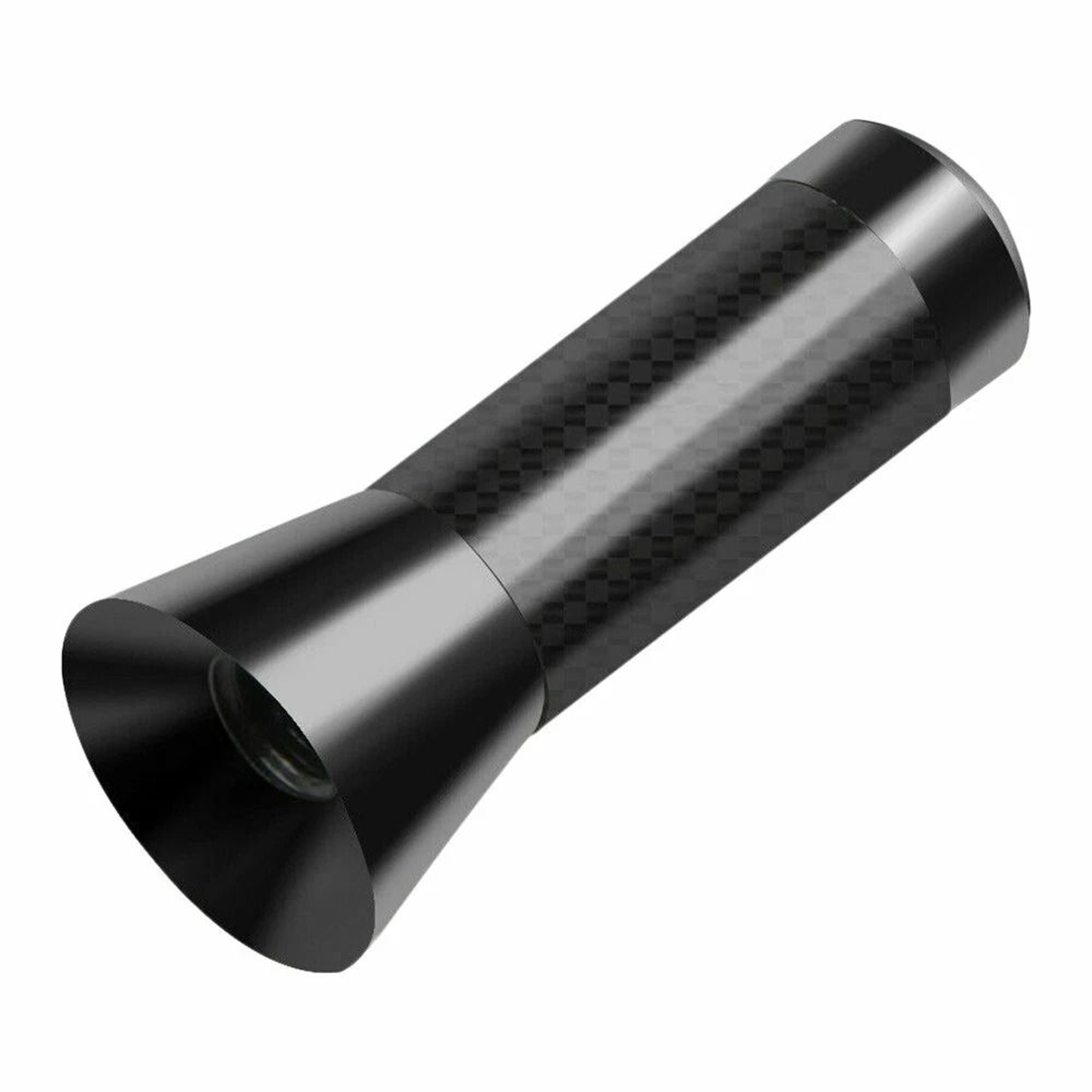 Carbon Fiber Radio Antena Screw Car Antenna Kit FM Antena Black For Better Signal Reception 9