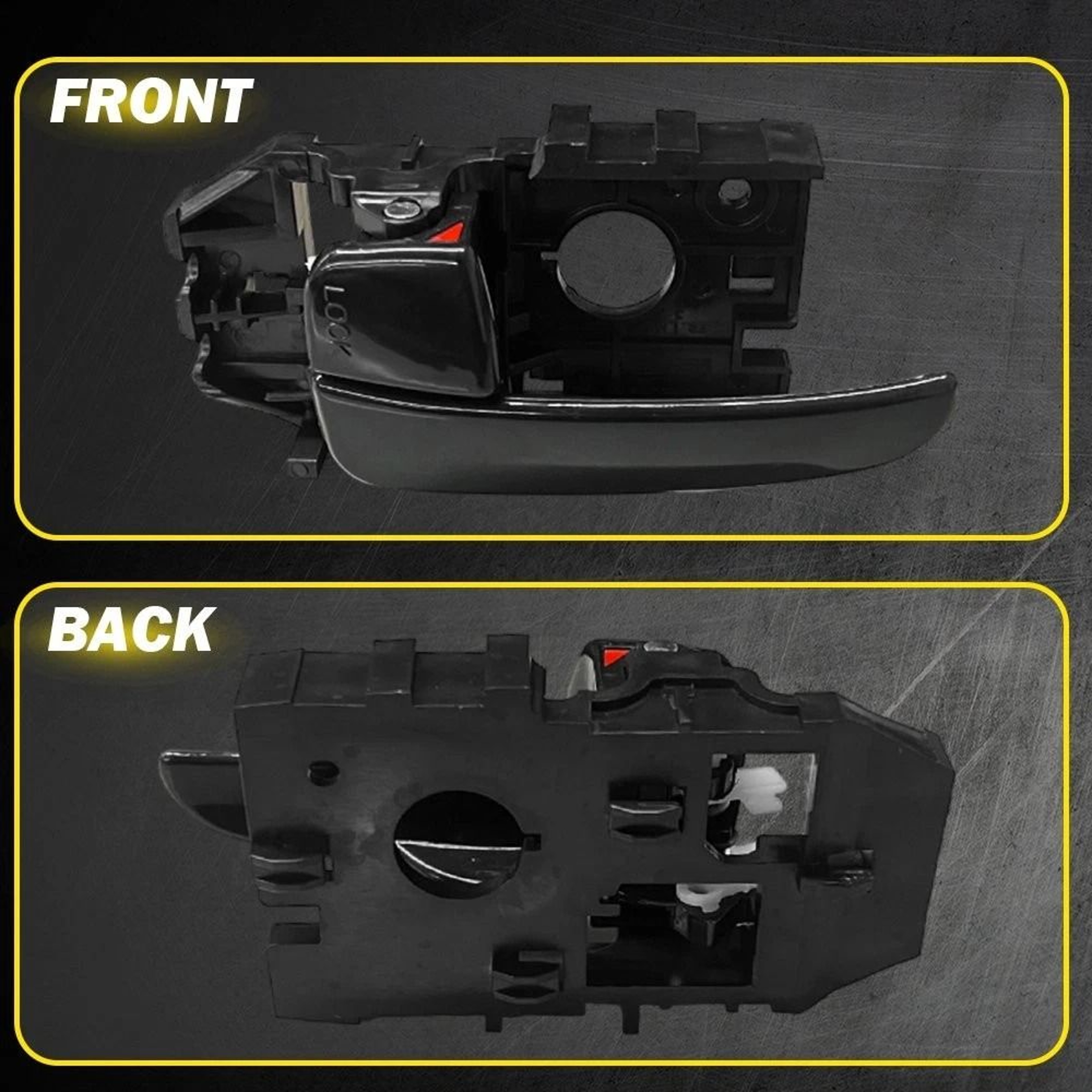 Driver Side Front Left Door Handle Interior Inside Handle Durable Material For Vehicle Simple Insta 3