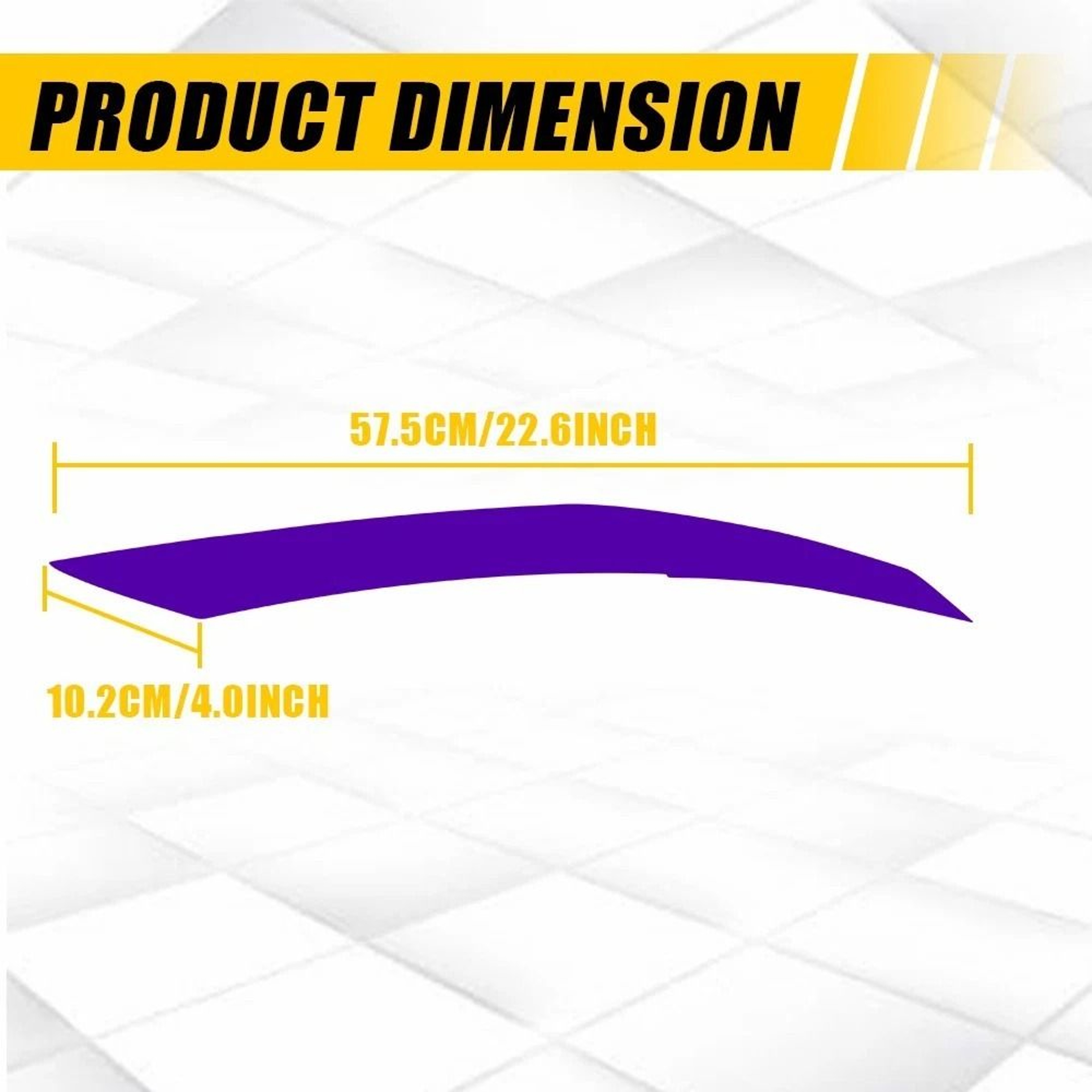 Purple Headlight Overlay Vinyl DRL Tint For Front Lights Premium Durable Protective Car Headlight F 8