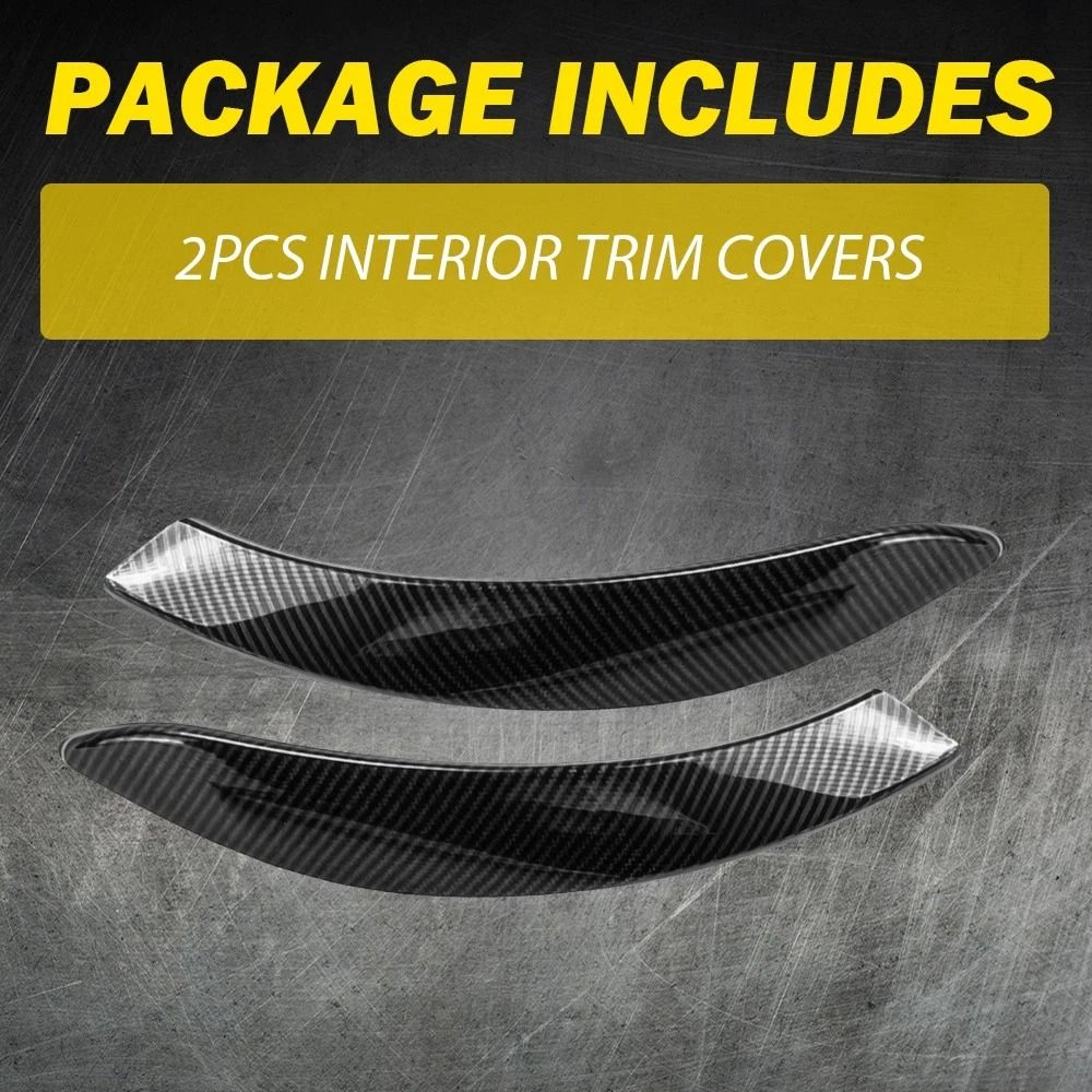 Carbon Fiber Door Handle Trim HighQuality TapeFree Installation Strict Quality Control 2