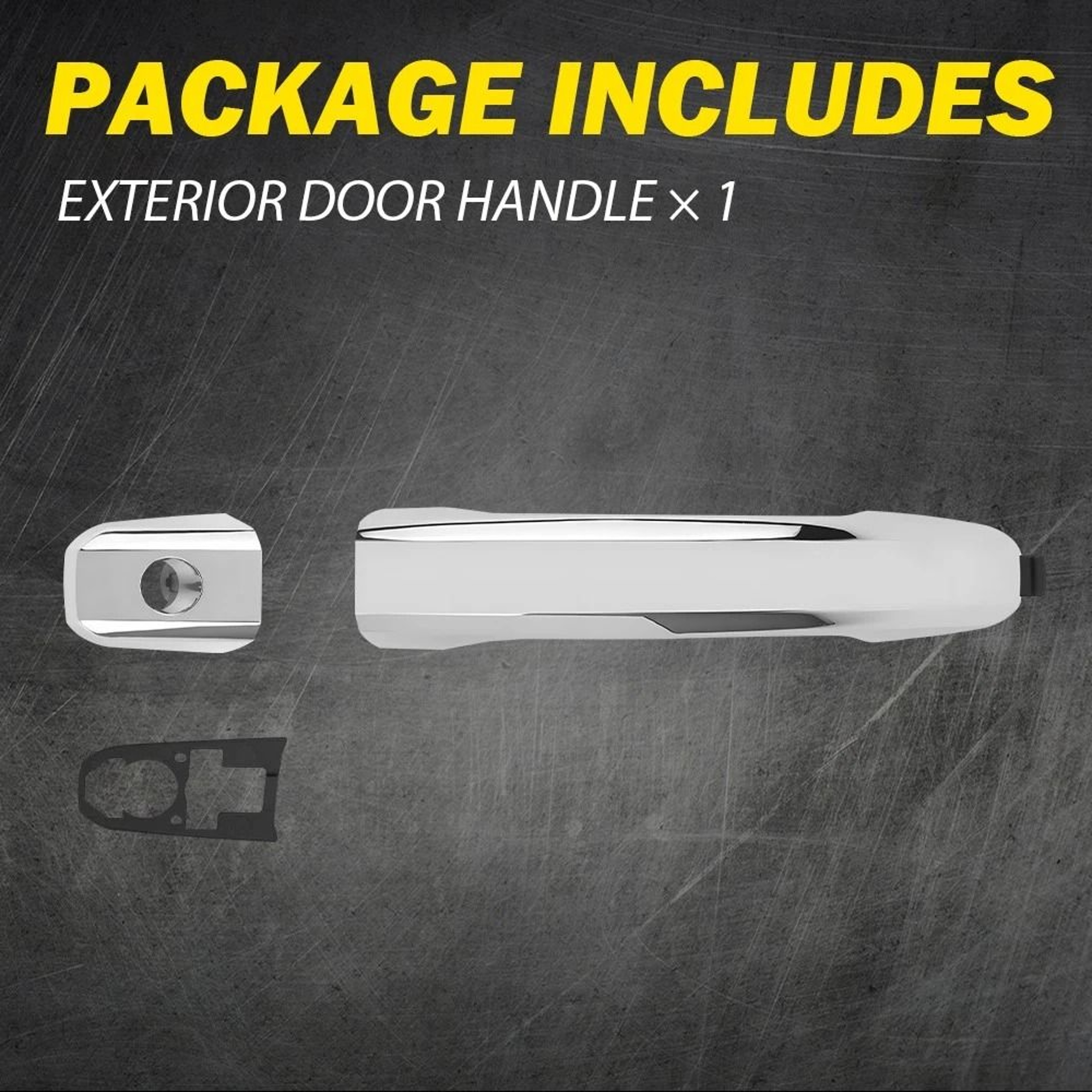 Chrome Front Left Door Handle Covers Longlasting Durability Simple Installation HighQuality Materia 8