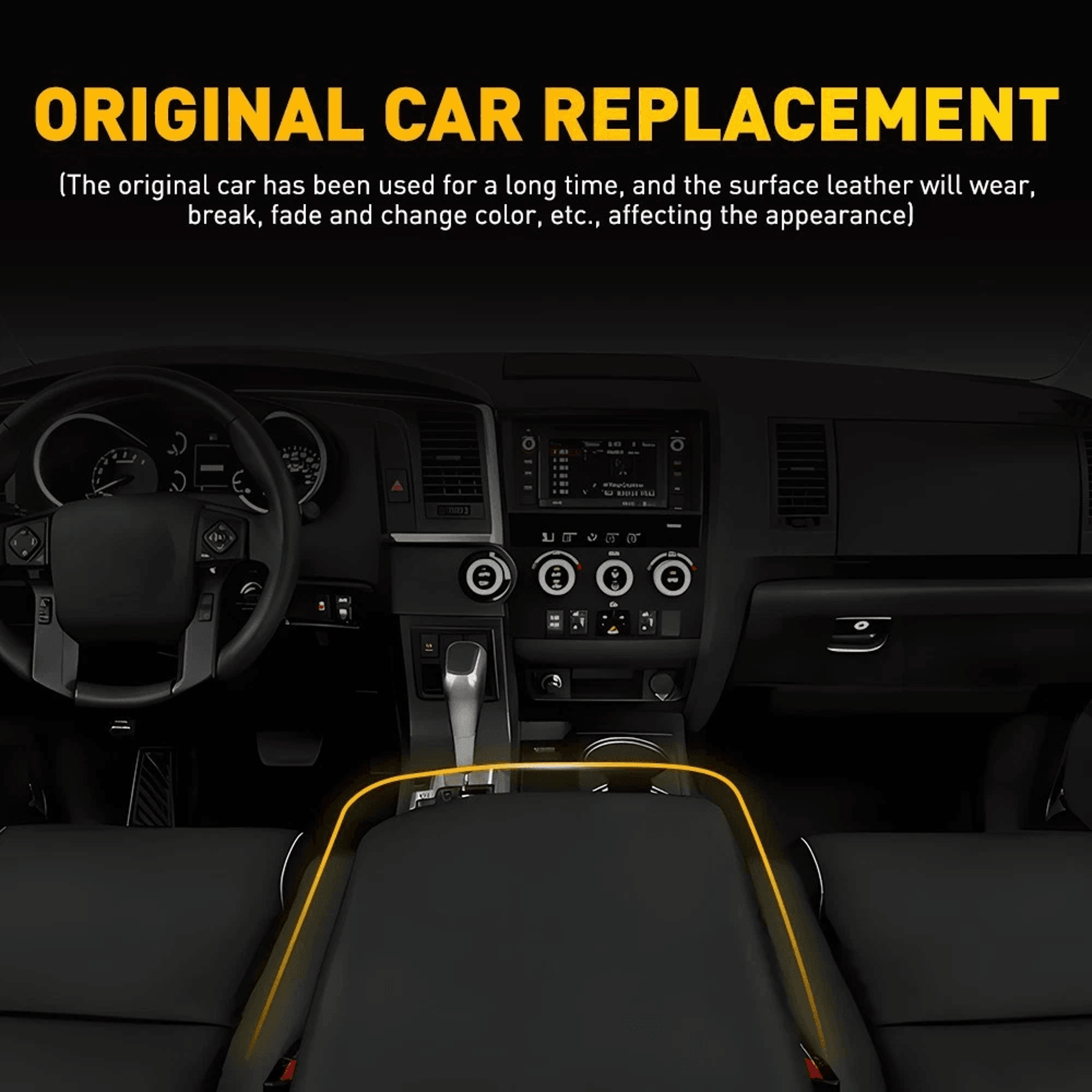 Neoprene Armrest Cover For Middle Console Lid  Waterproof Soft Cushion 7