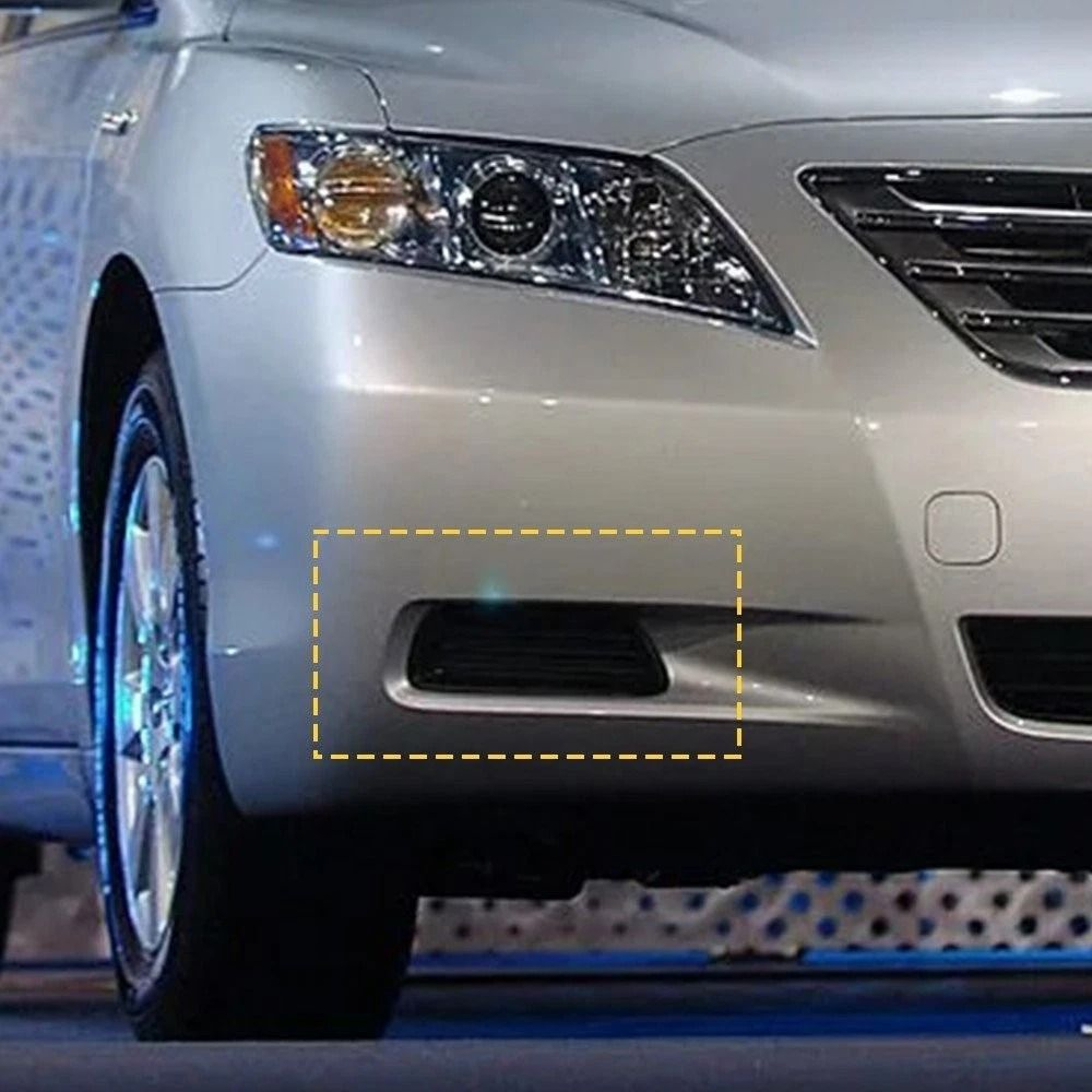 Durable Front Bumper FogHole Cover Lower Grille Insert LH RH Easy Installation 8