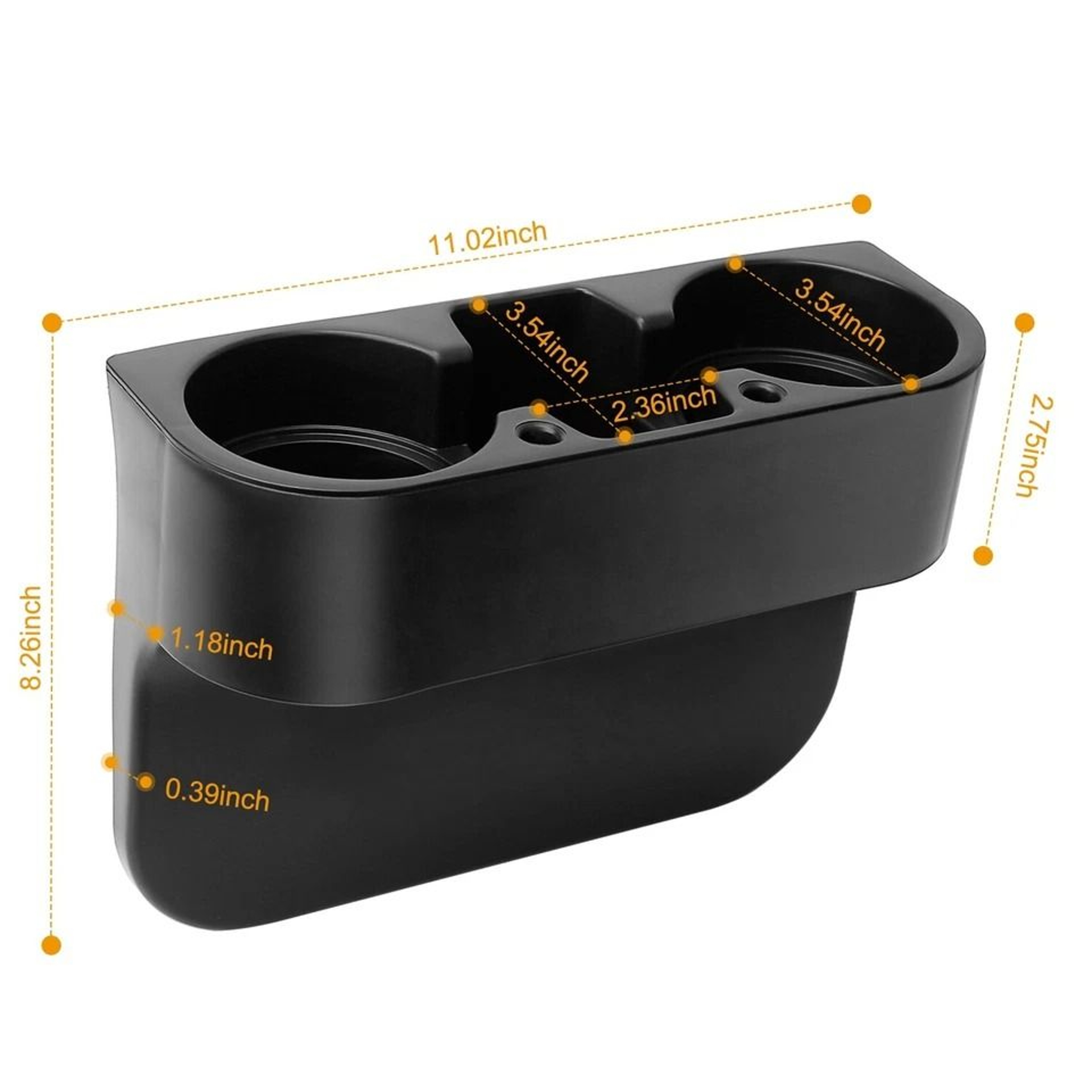 Car Seat Gap Organizer Cup Holder Drink Bottle Storage Phone Mount Stand For Car Keep Your Car Neat 6