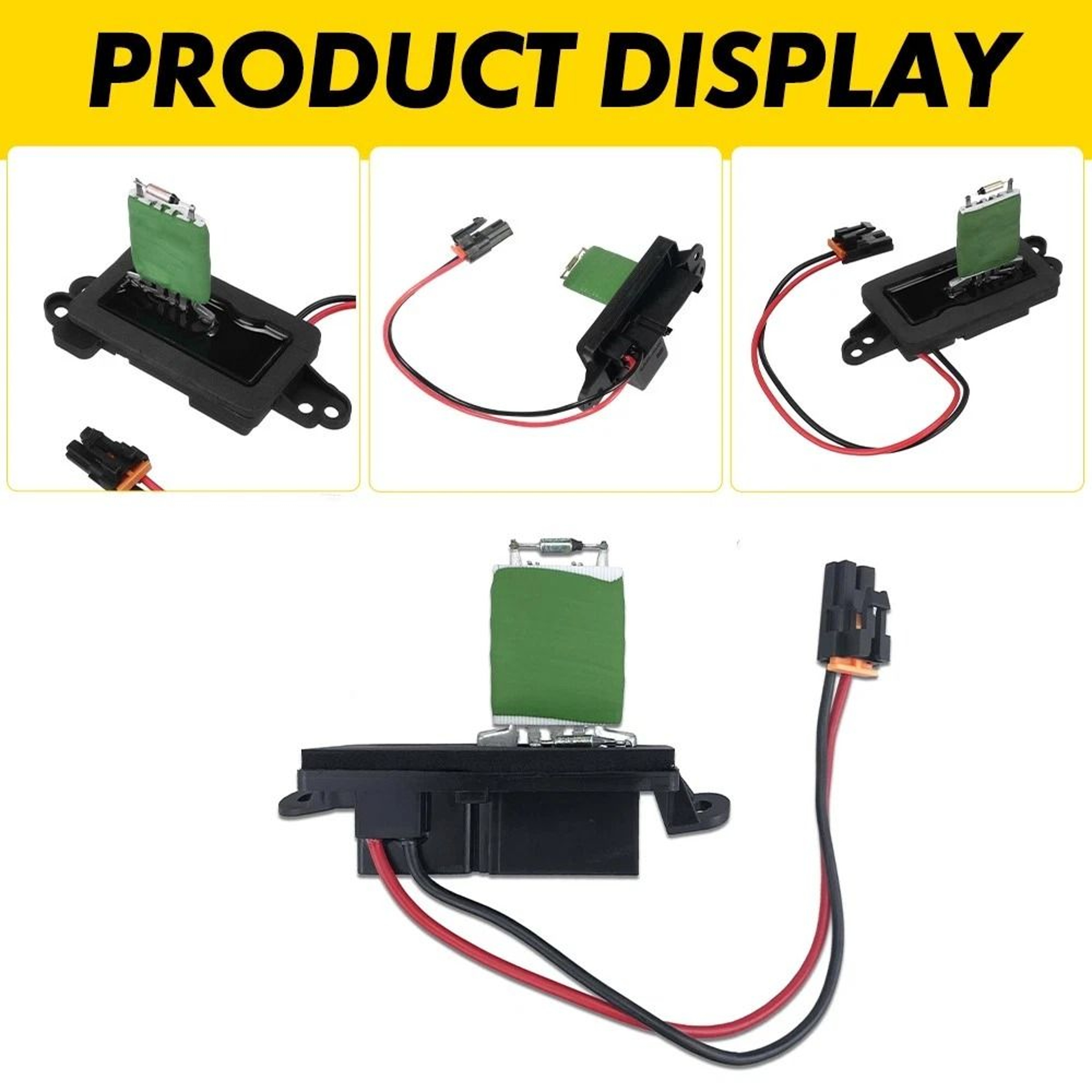 Motor Resistor For Heater Blower Direct Replacement For Better Cabin Air Control 3