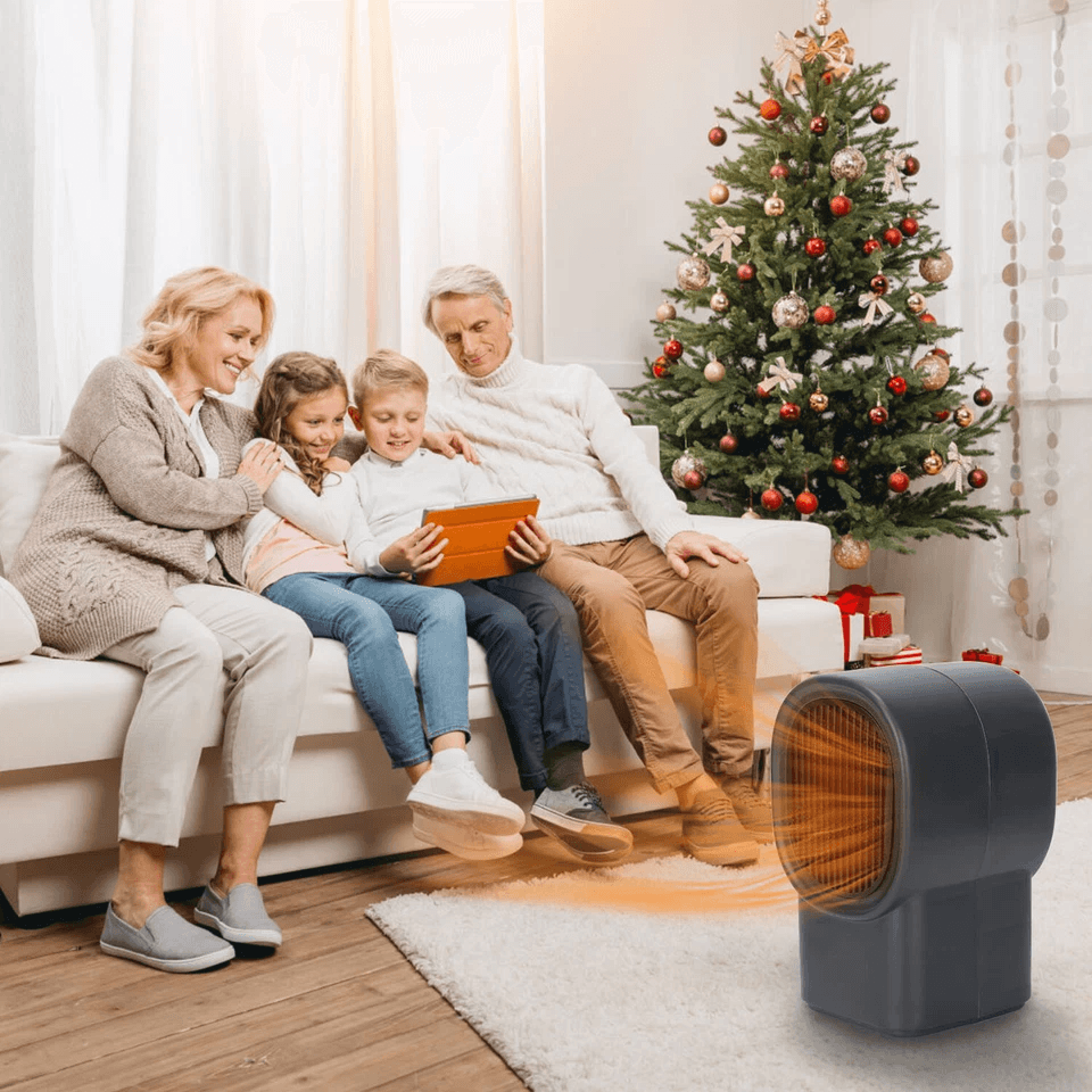 Electric Space Heater Small Desktop Heater For Office  Home EnergySaving Quiet Portable Heater For  1