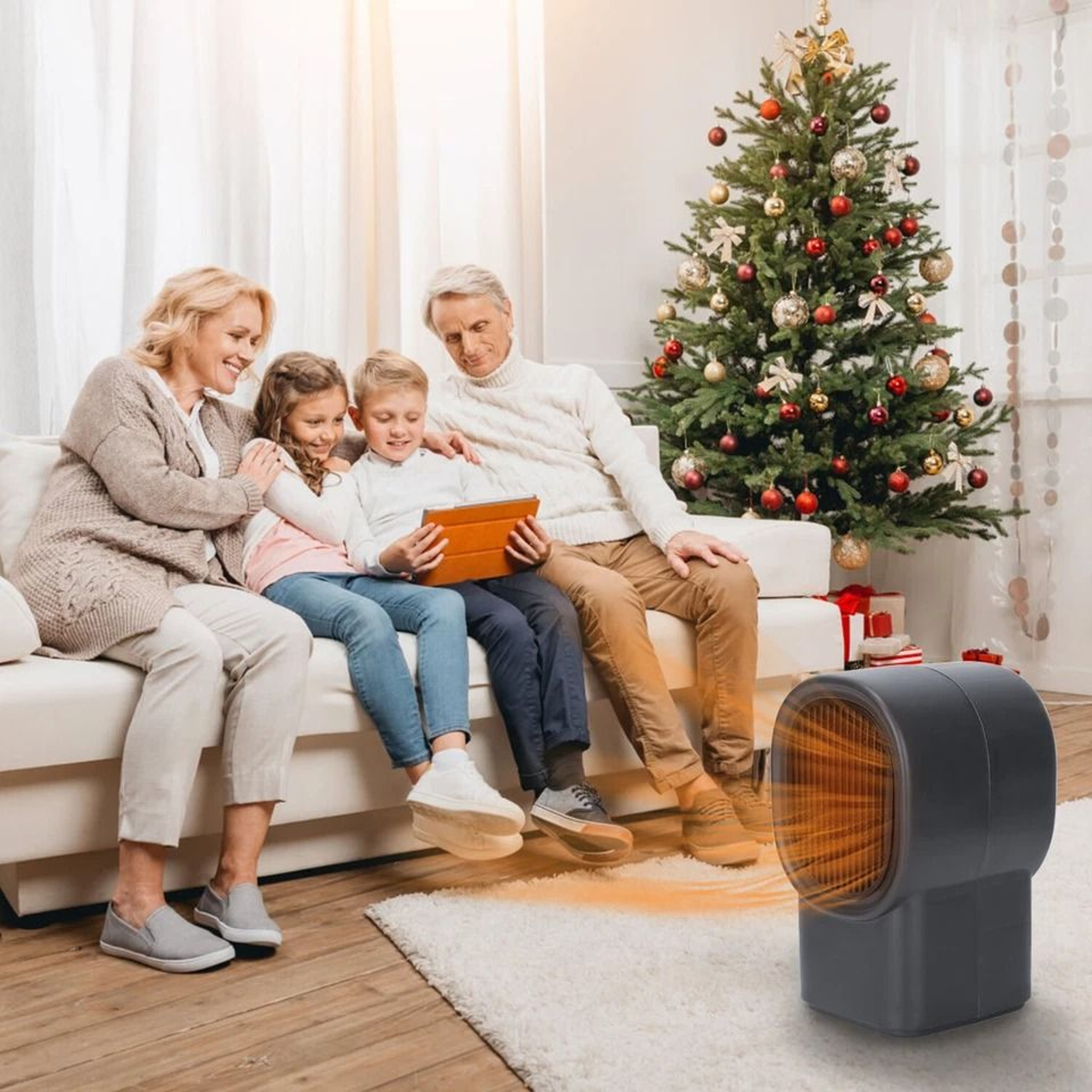 Electric Space Heater Small Desktop Heater For Office  Home EnergySaving Quiet Portable Heater For  2