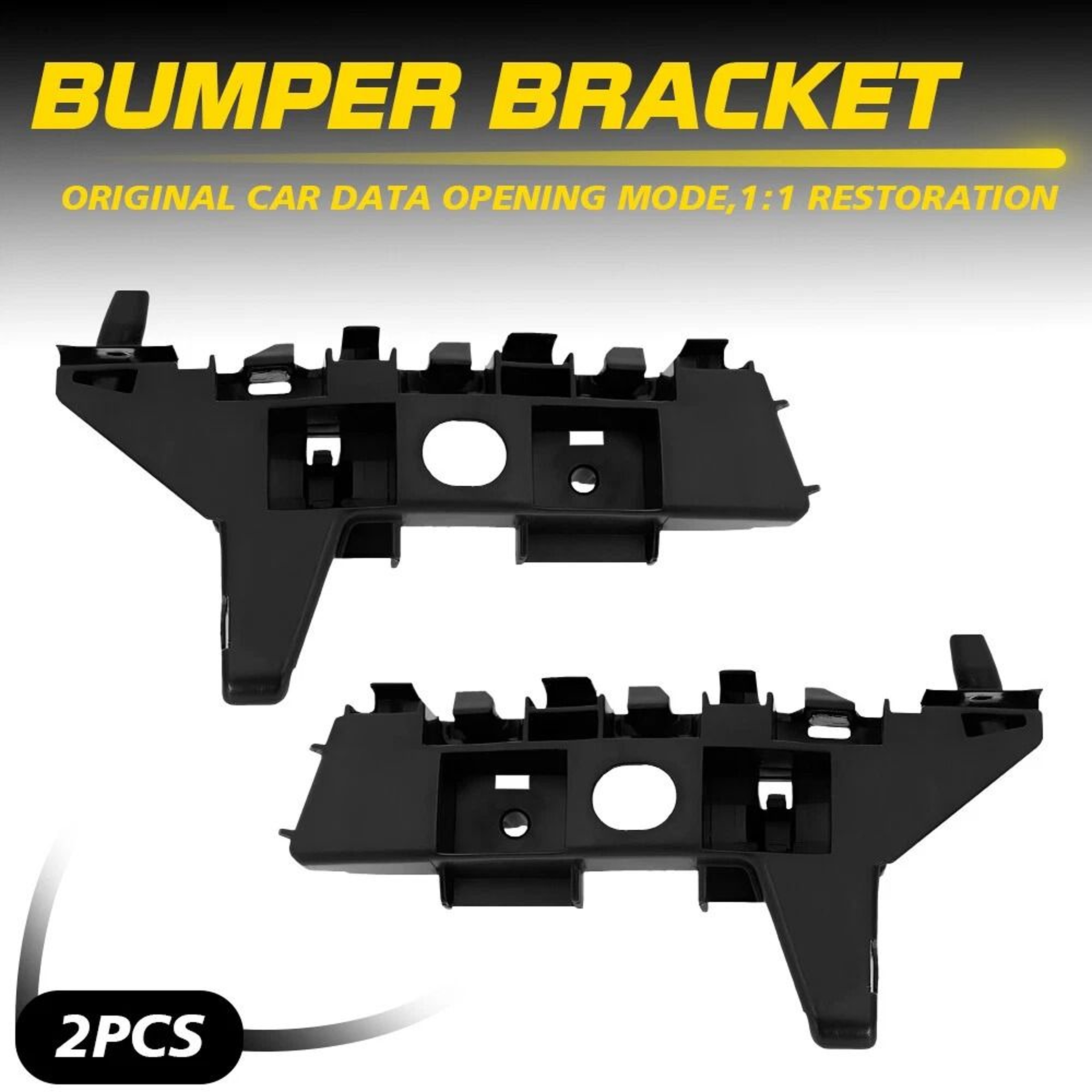 Durable Front Bumper Bracket Driver  Passenger Side LH RH For Cars 10