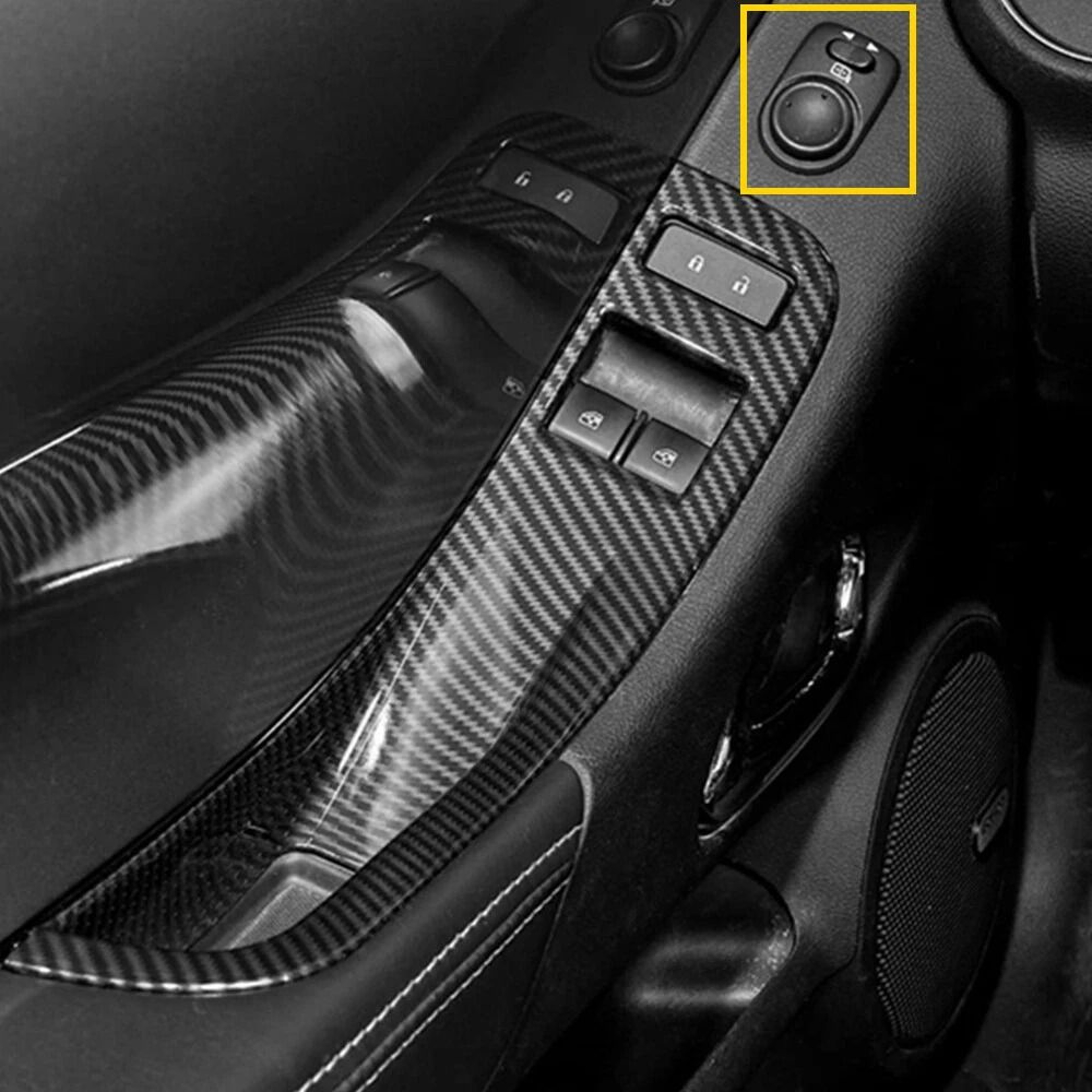 Left Power Mirror Control Switch For LH Driver Side  Durable Replacement 0