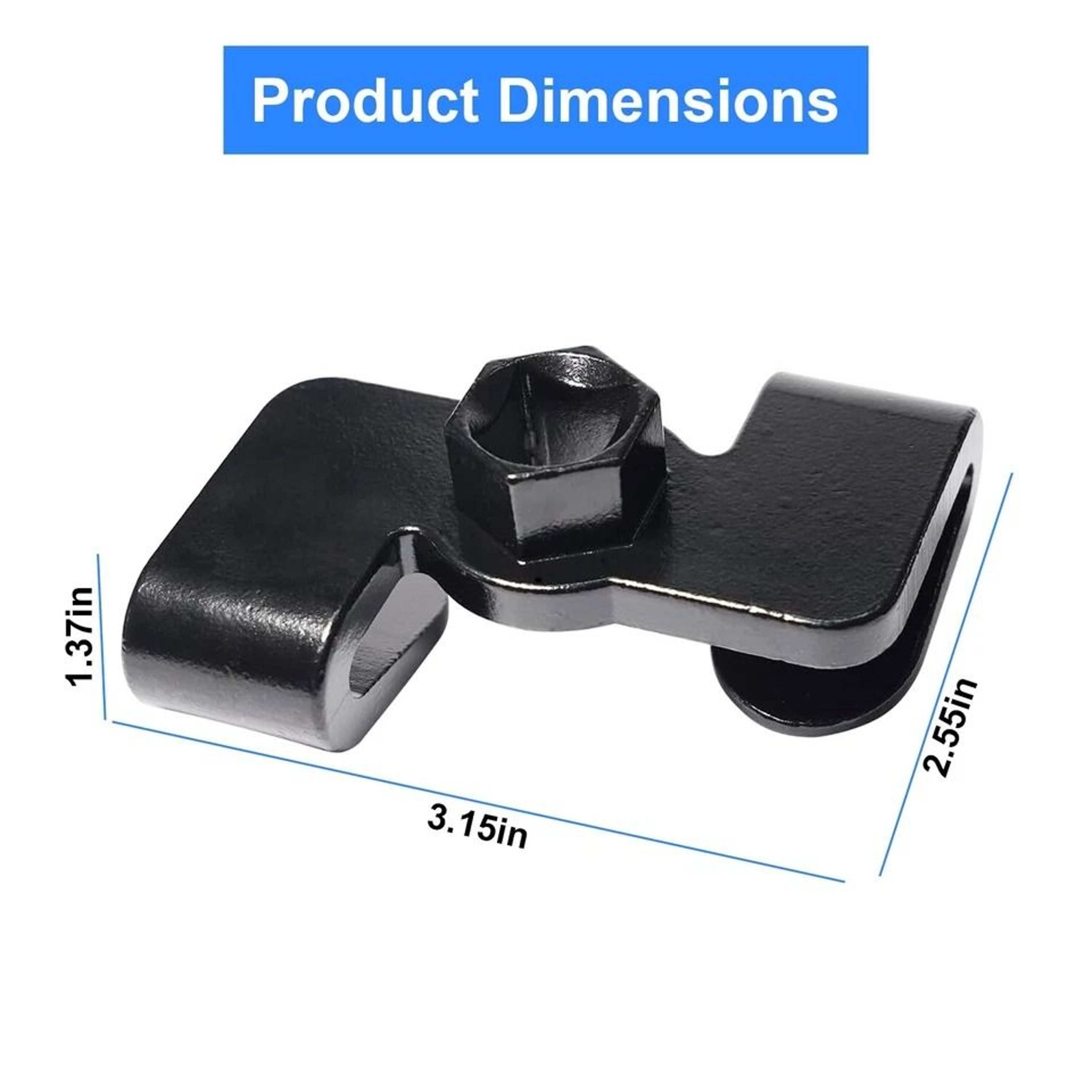 Drive Wrench Extender Adapter Universal Extension Tool Carbon Steel Portable Wrench Tool For Tighte 9