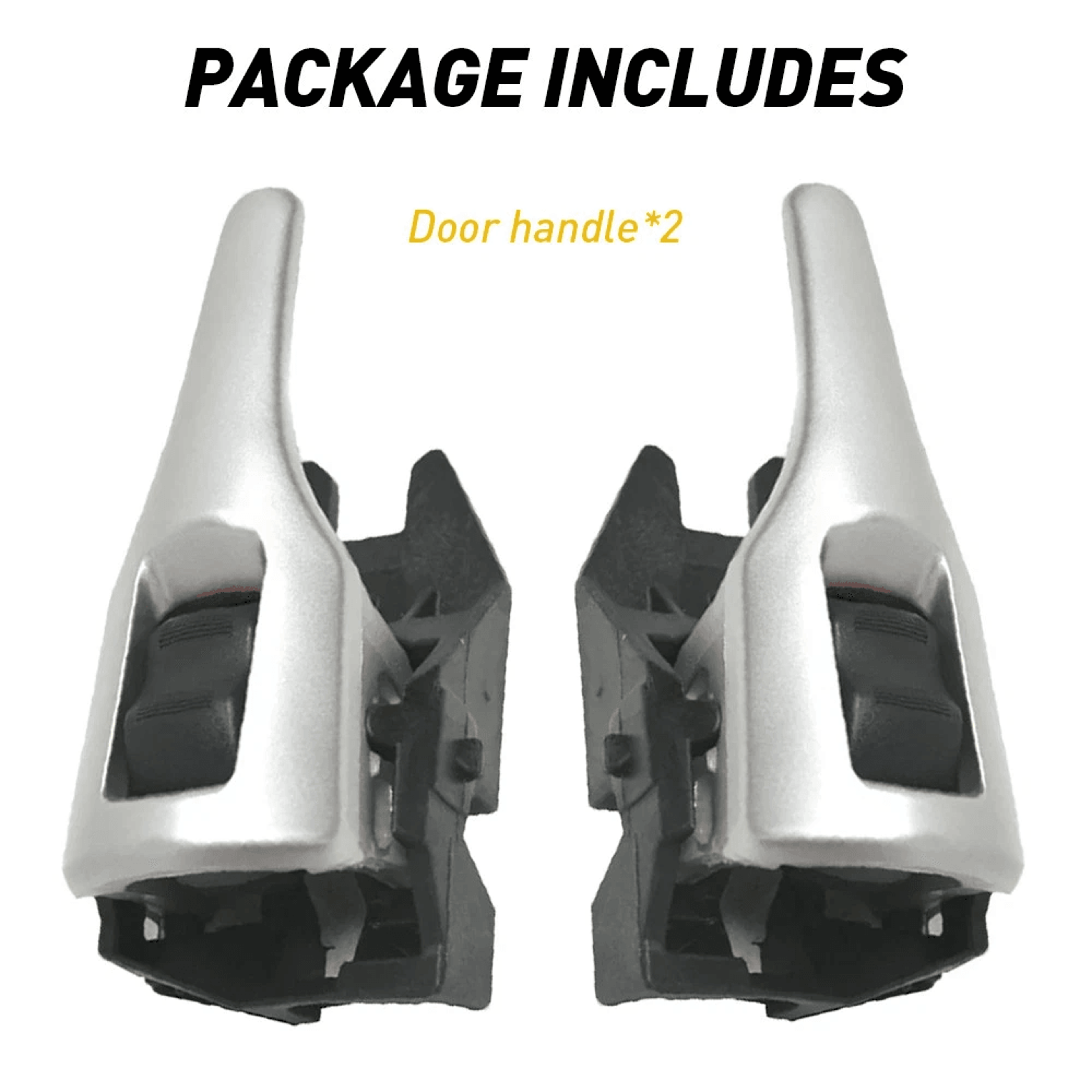 Durable Left Right Interior Door Handle Front  Rear HighQuality Plastic 4