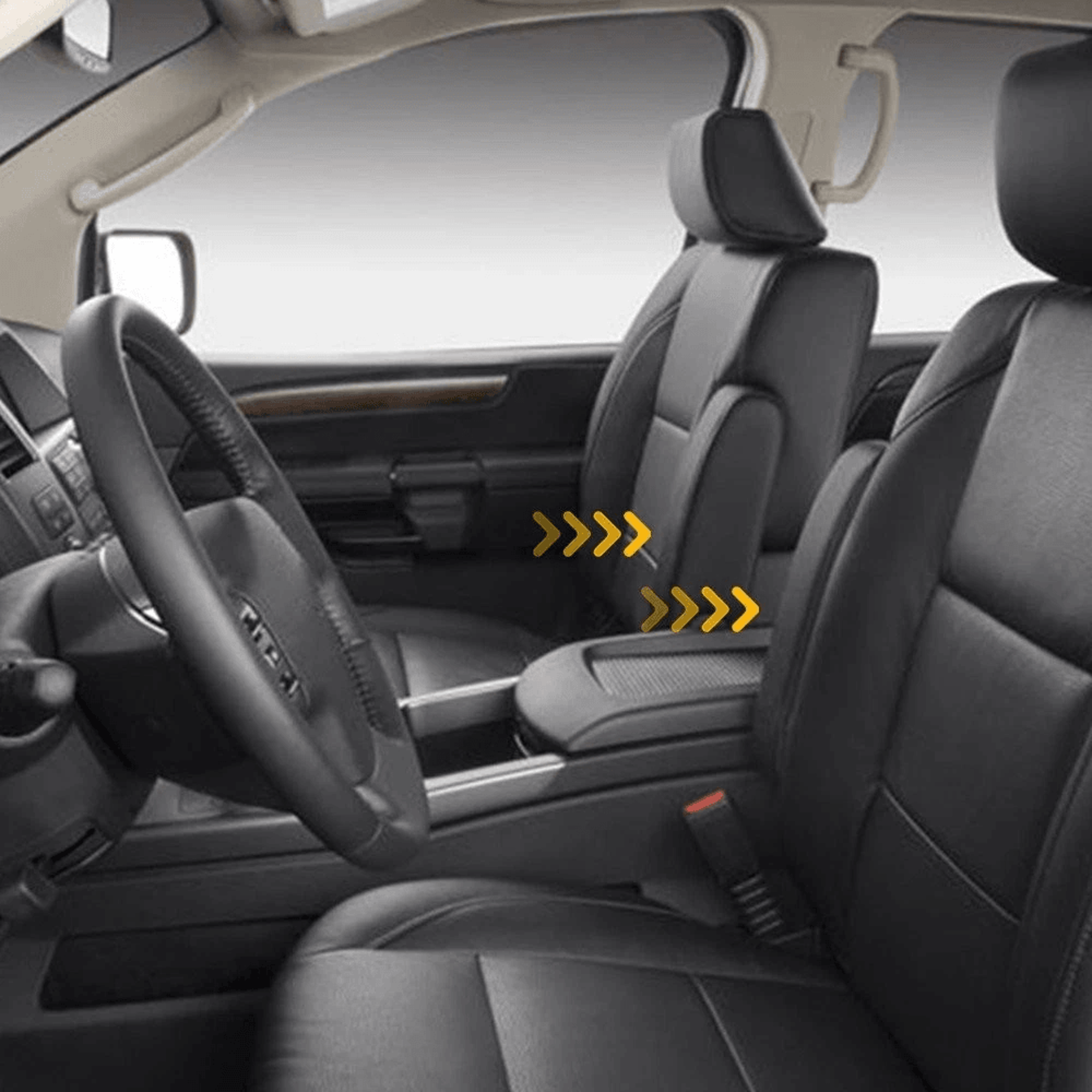 Premium Leather Front Seat Armrest Cover For Style And Comfort 10