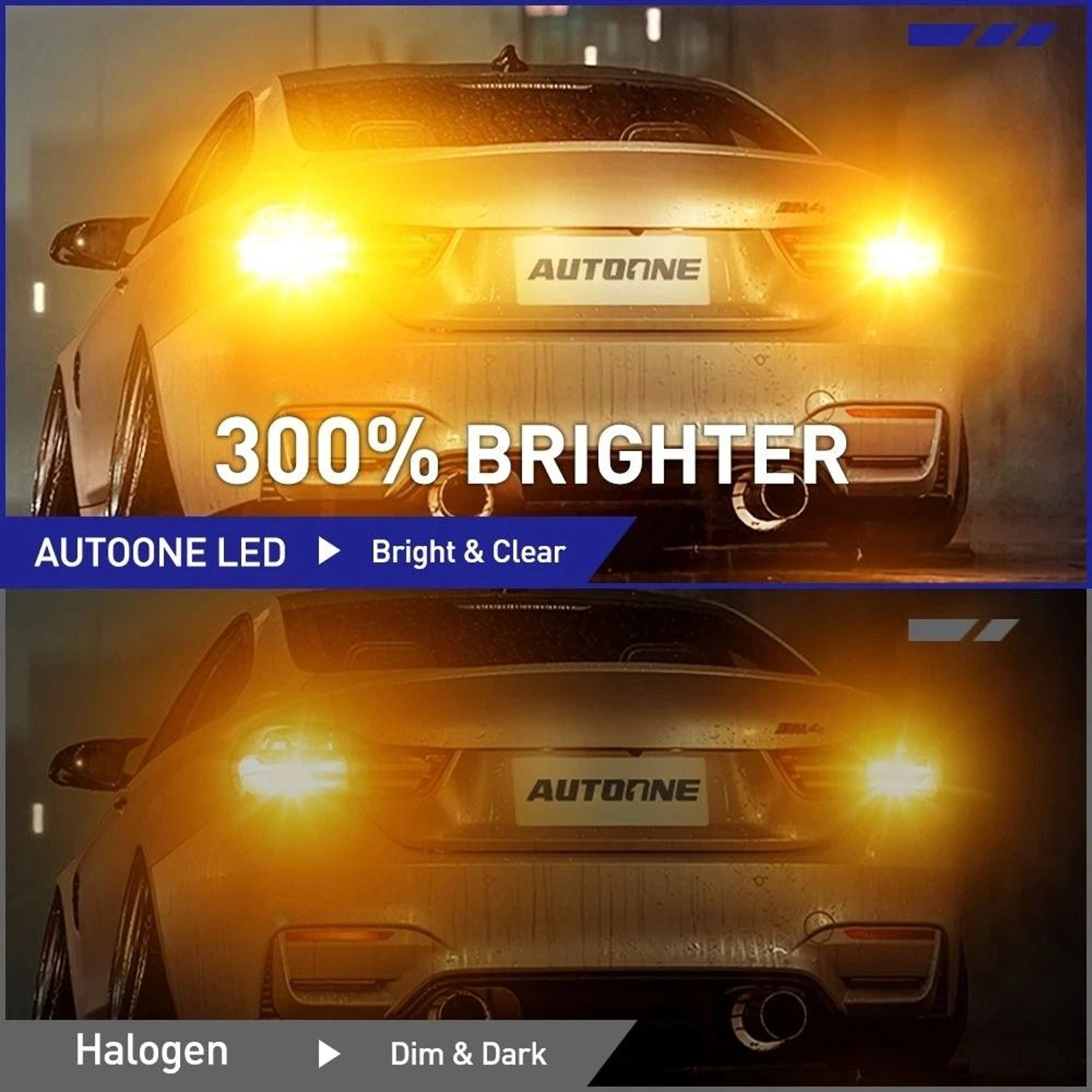 High Power Amber Turn Signal Blinker Indicator Light Bulbs 3