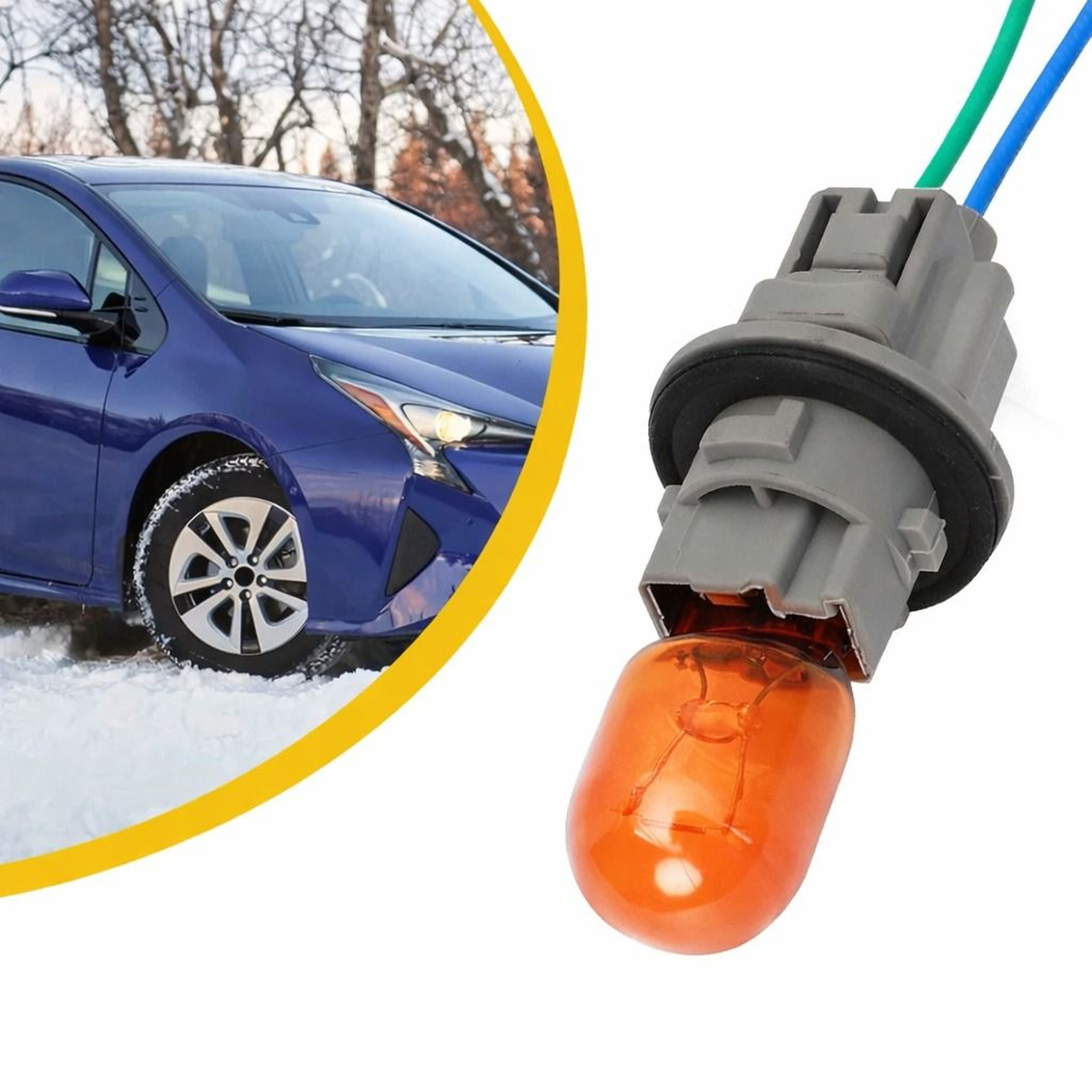 Turn Signal Light Connector Pigtail  Bulb Socket Brake For Stable Performance 0