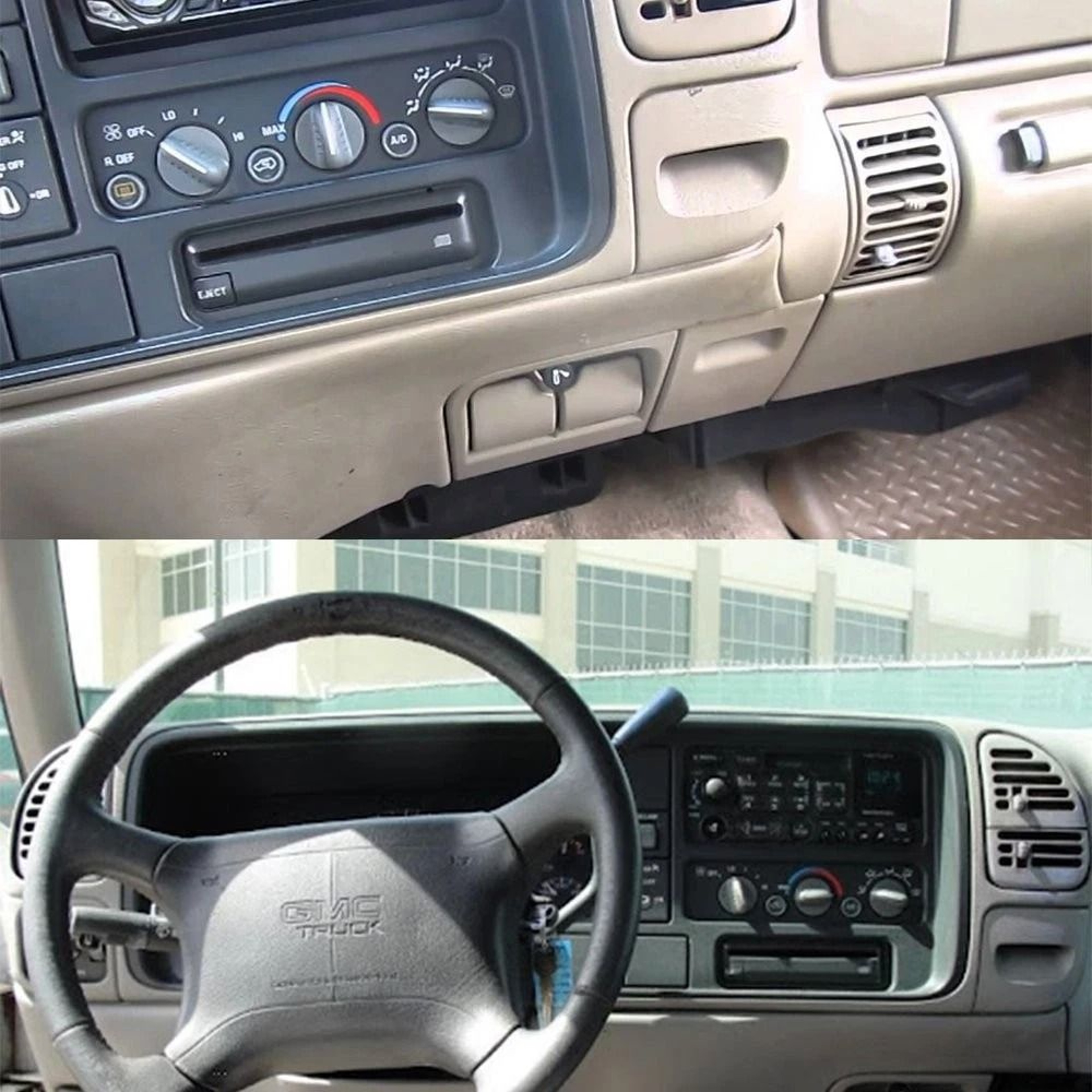 HEATER CLIMATE CONTROL KNOBS HVAC Temperature Fan Selector Knobs Metal Sleeve Insert Tested 0