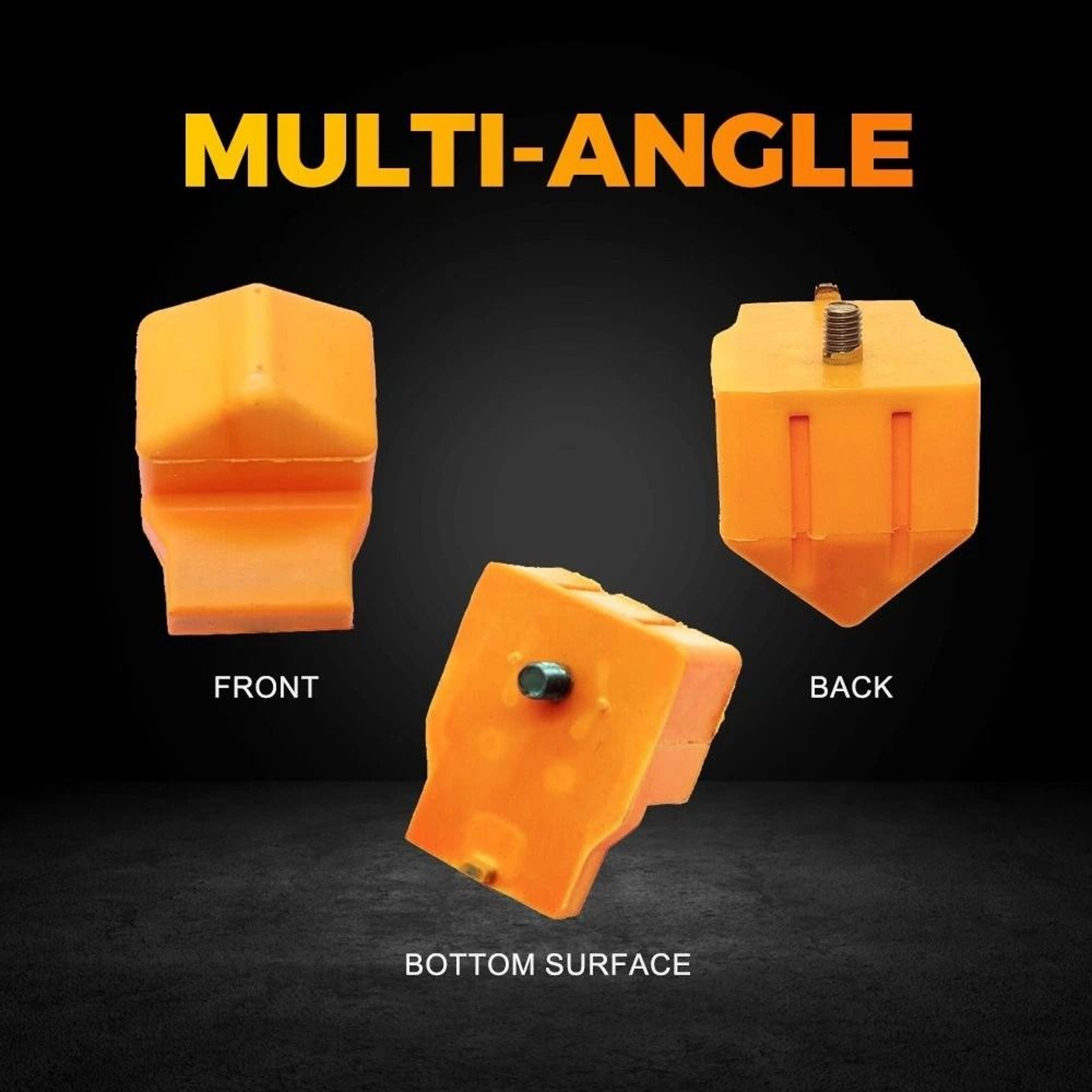 Front Suspension Pair Bump Stop Vehicle Shock Cushion AntiCracking Design 5