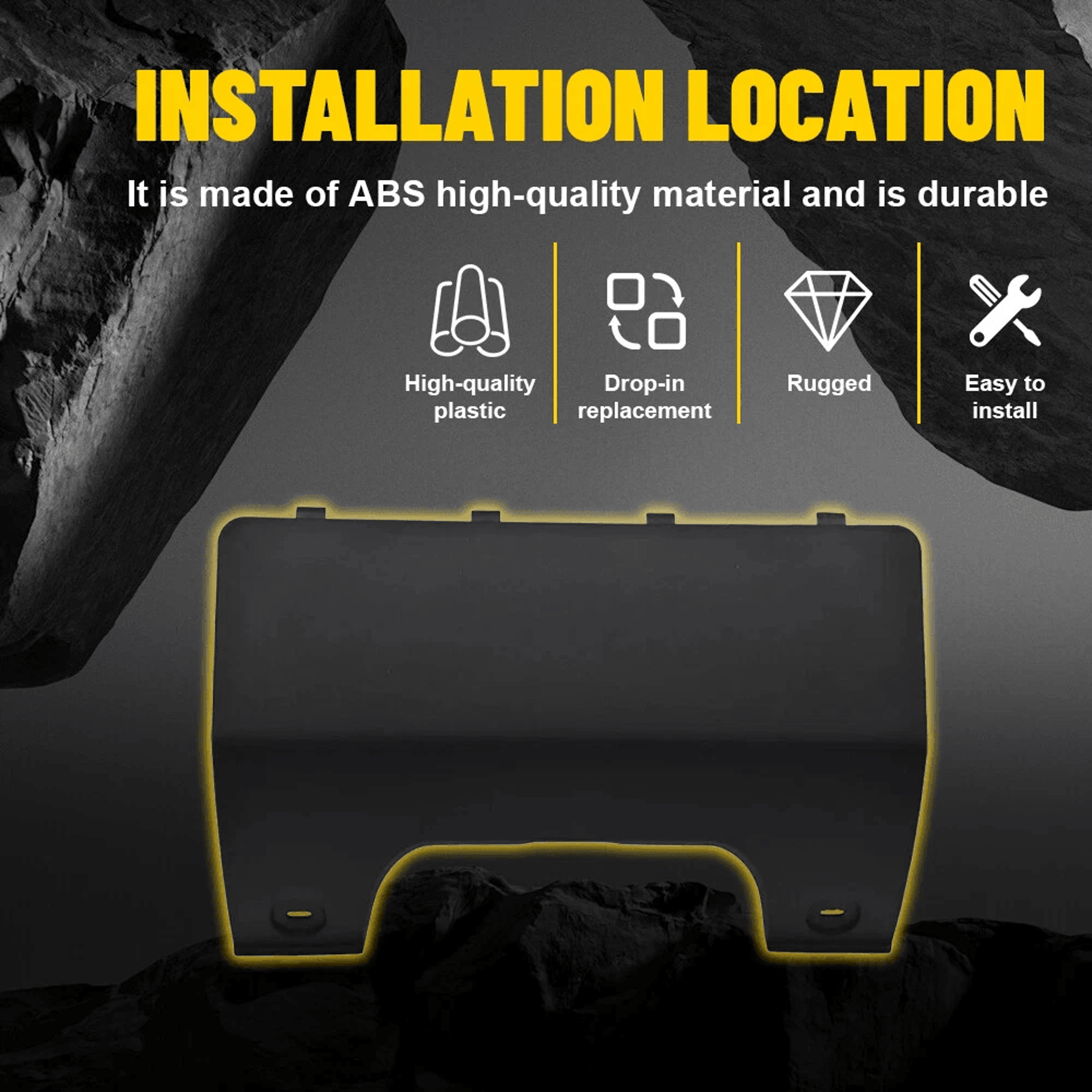Premium Car Rear Bumper Towing Cover Hook Trim Cap  Easy Installation 5