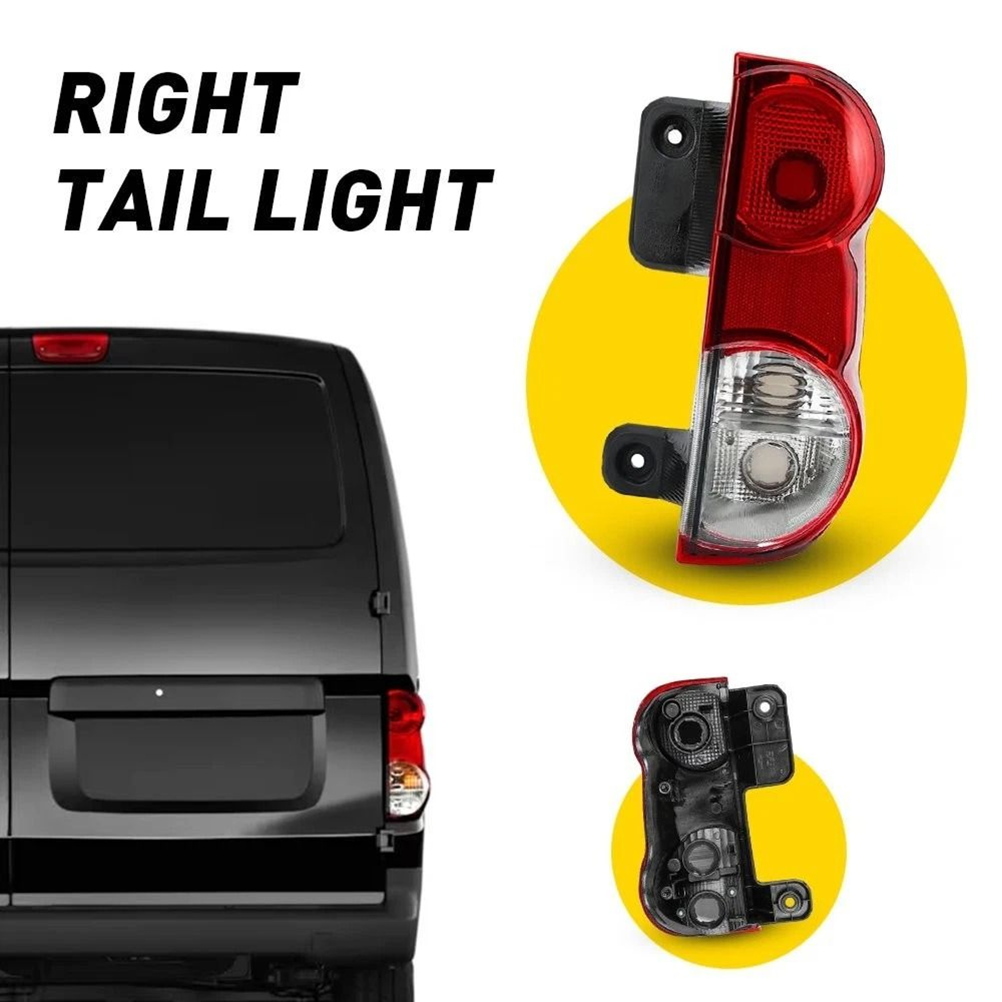 Passenger Side Right Tail Light Rear Assemblies Lamp Plug And Play Durable Easy Install 10