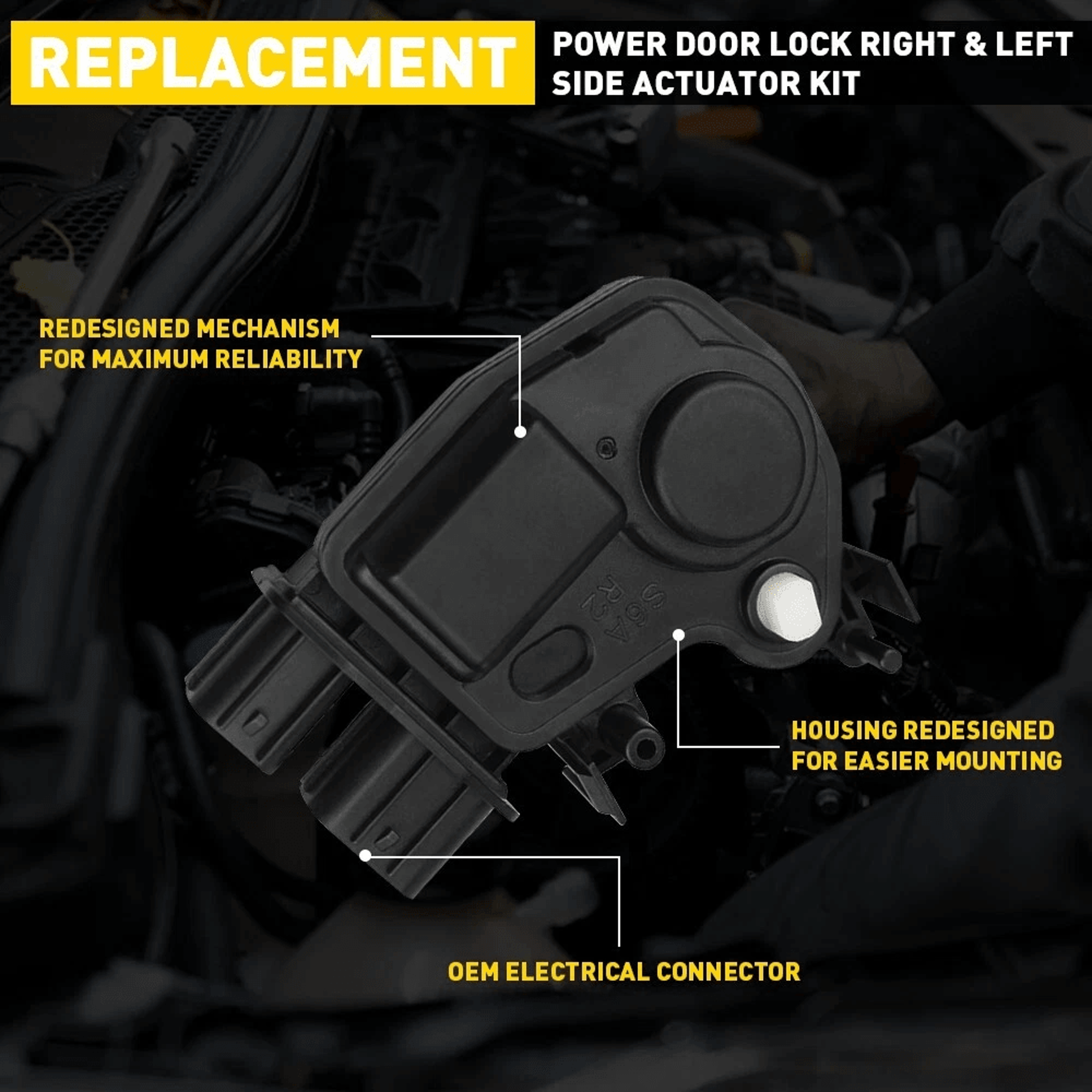 Left  Right Power Door Lock Actuators Replacement Locks 4